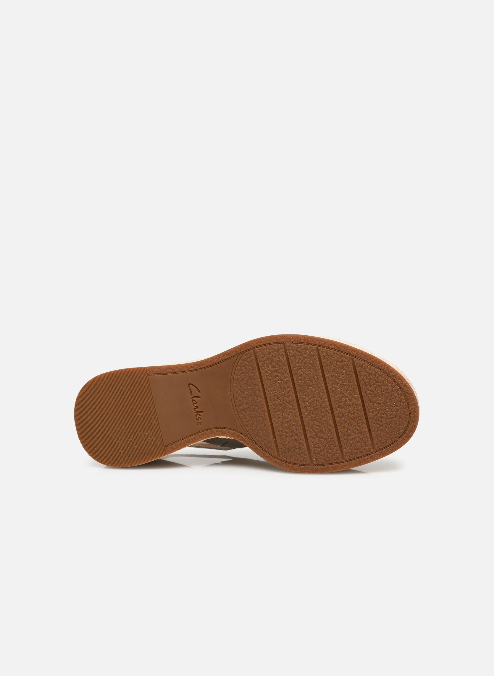 Sandalen met sleehak en plateau Manon Wish dames wit Clarks Sandalen met sleehak en plateau Manon Wish dames wit OFF WHITE LEA