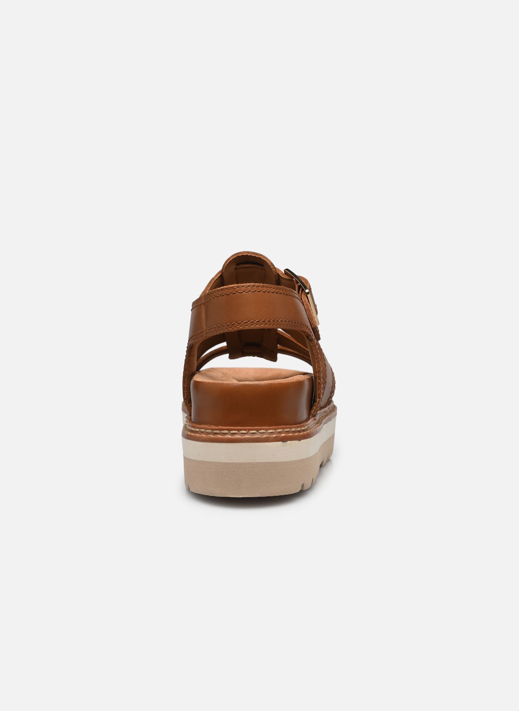 Sandalias planas Orianna Twist mujer marrón Clarks Sandalias planas Orianna Twist mujer marrón TAN LEATHER
