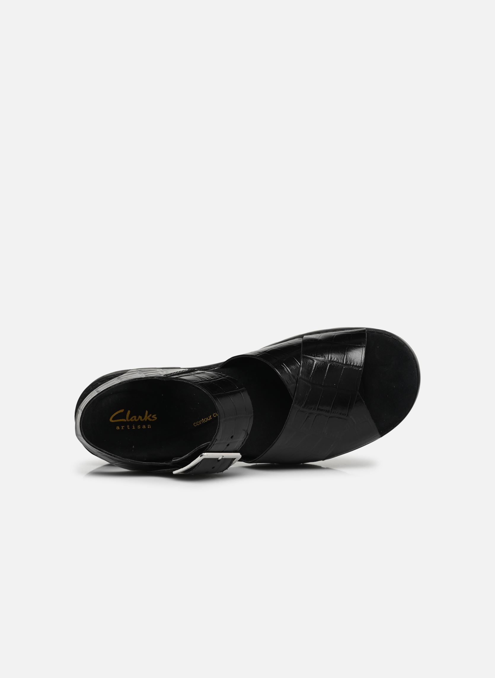 Flache Sandalen Orinoco Cross damen schwarz Clarks Flache Sandalen Orinoco Cross damen schwarz BLACK INTEREST