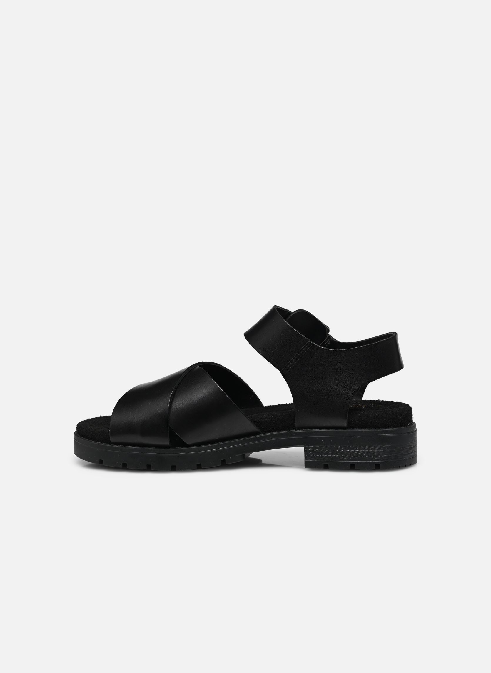 Flache Sandalen Orinoco Cross damen schwarz Clarks Flache Sandalen Orinoco Cross damen schwarz BLACK LEATHER