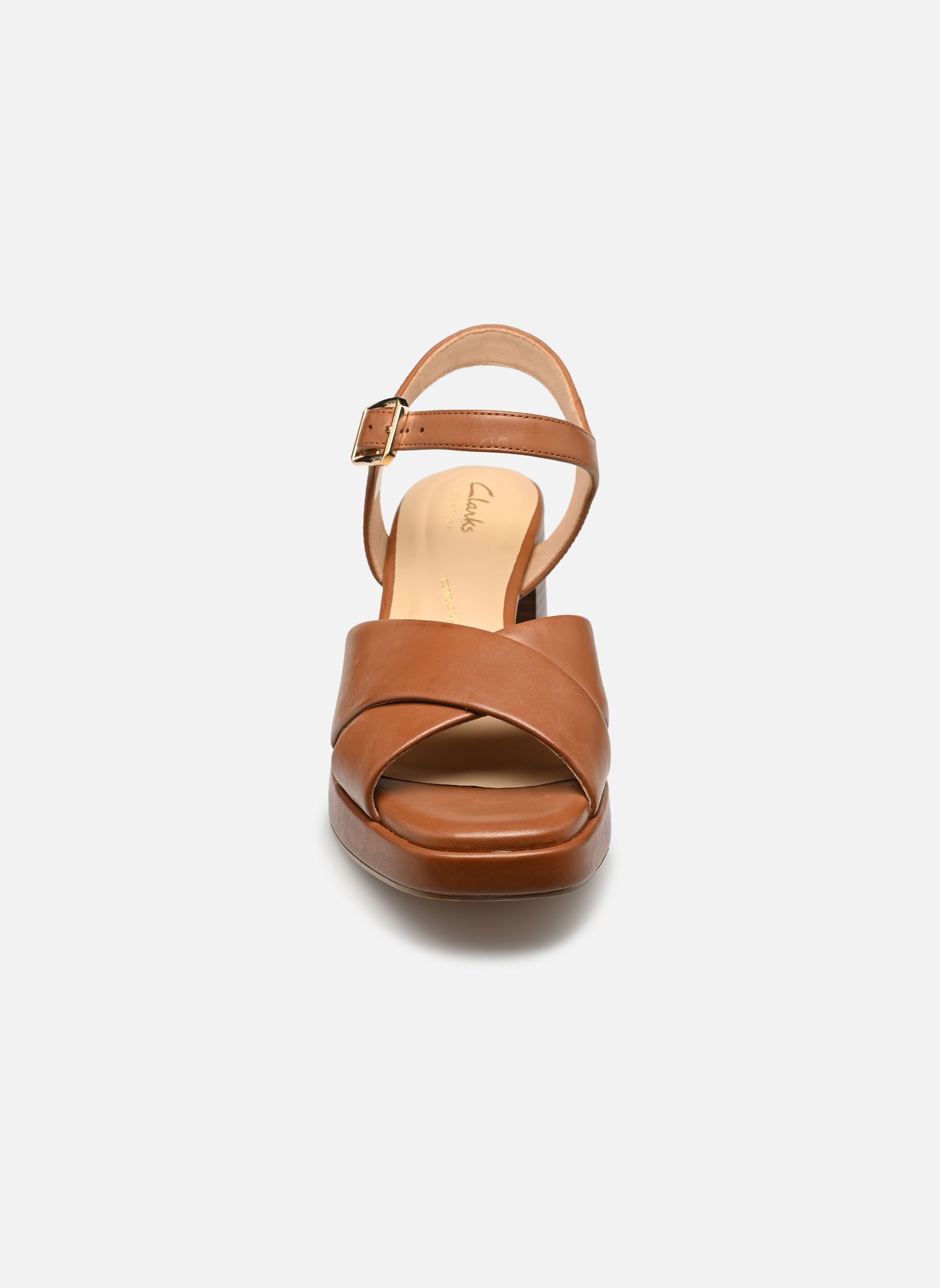 Sandales compensées et plateformes Ritzy75 Rae femme marron Clarks Sandales compensées et plateformes Ritzy75 Rae femme marron TAN LEATHER