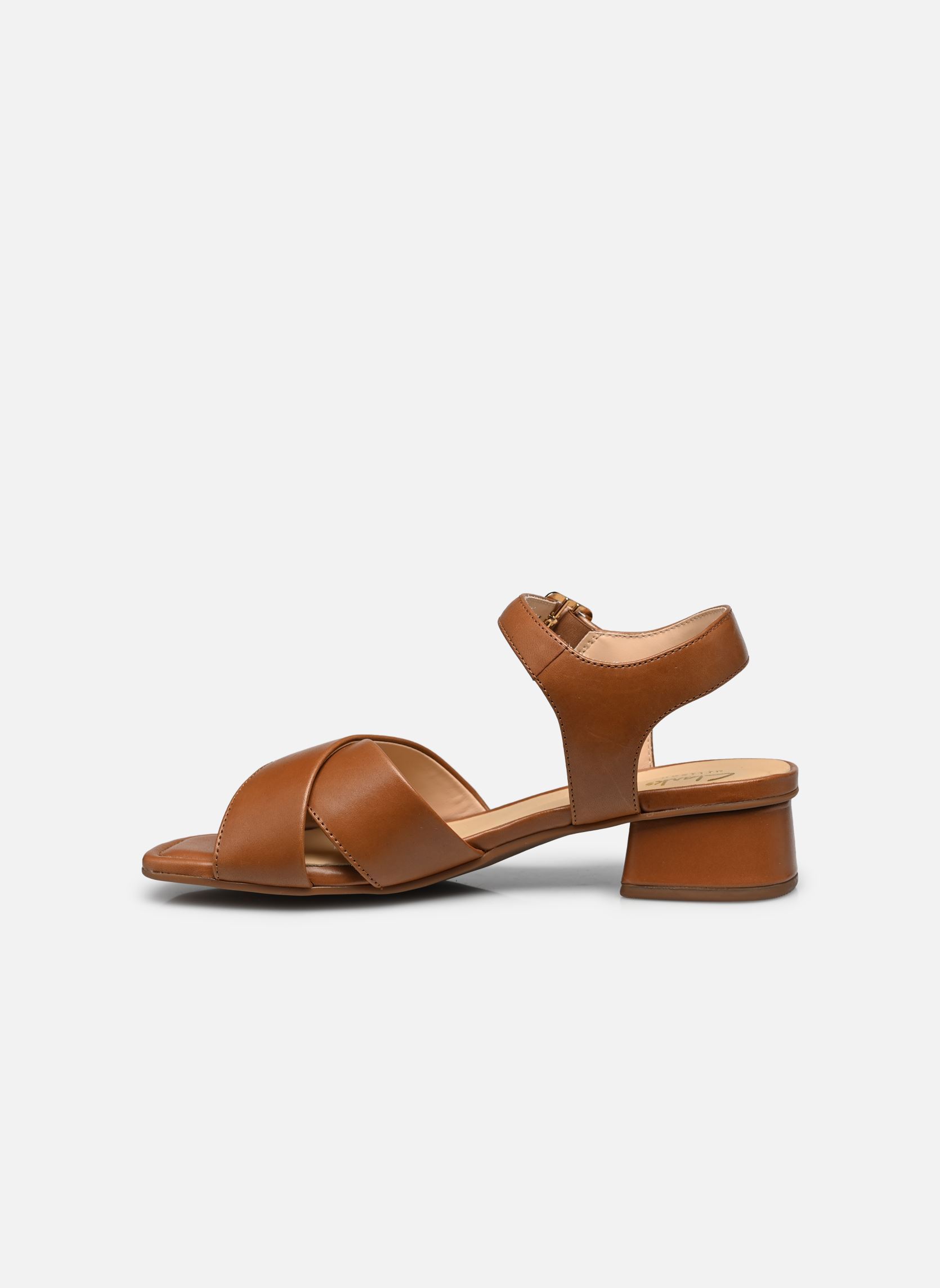 Sandales Serina35 Cross femme marron Clarks Sandales Serina35 Cross femme marron TAN LEATHER