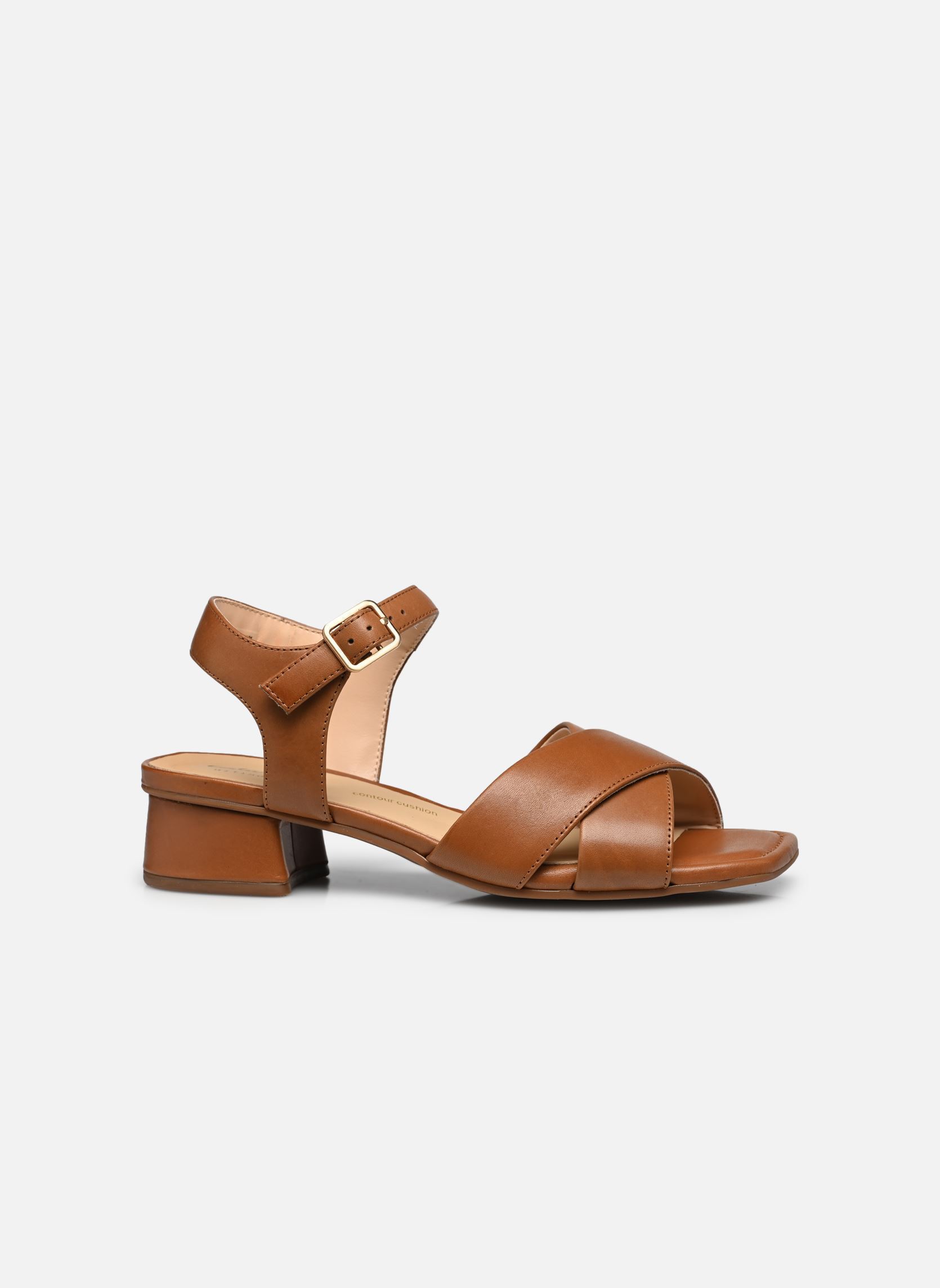 Sandales Serina35 Cross femme marron Clarks Sandales Serina35 Cross femme marron TAN LEATHER