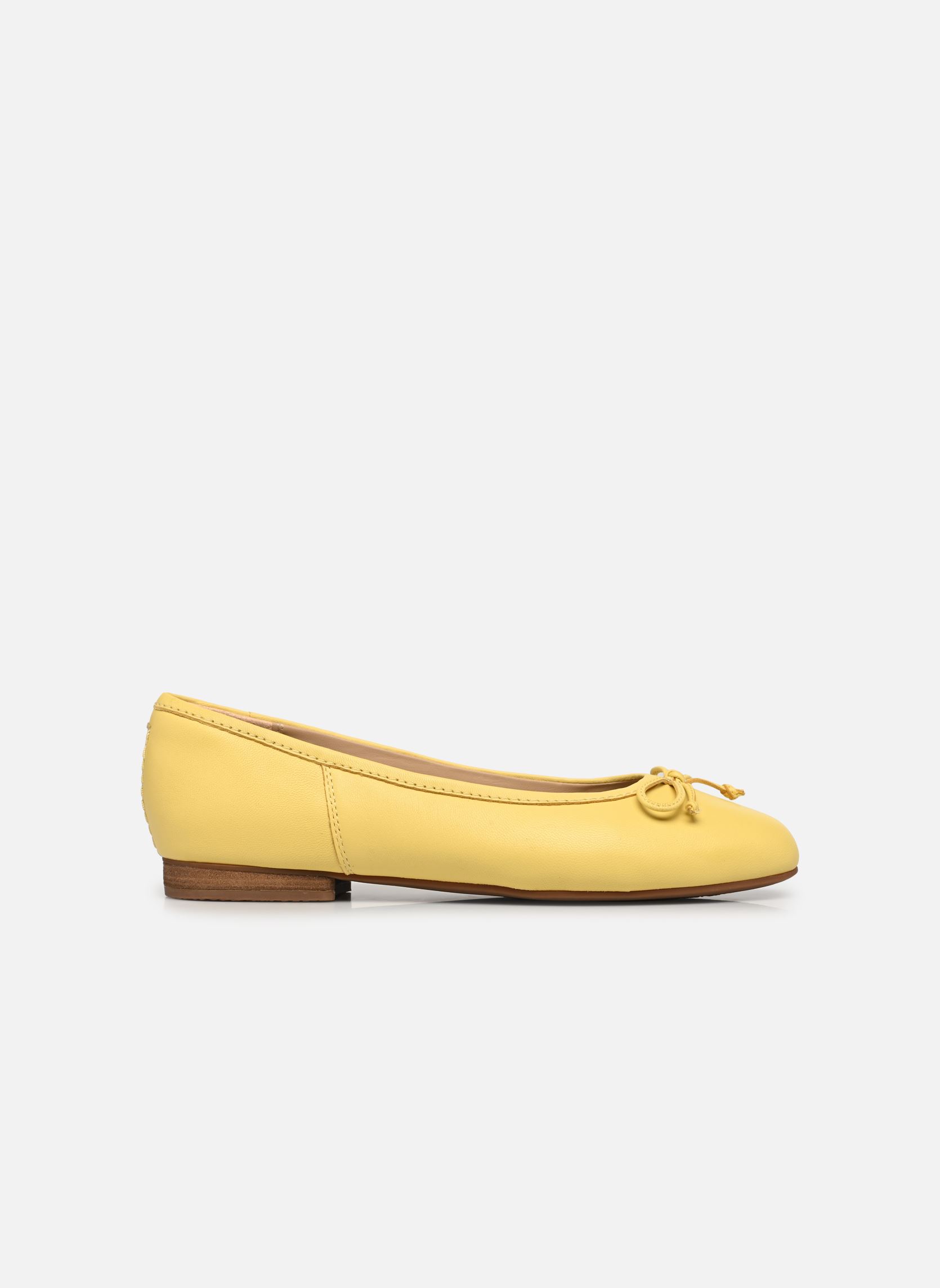 Ballerines classiques Fawna Lily femme jaune Clarks Ballerines classiques Fawna Lily femme jaune YELLOW LEATHER