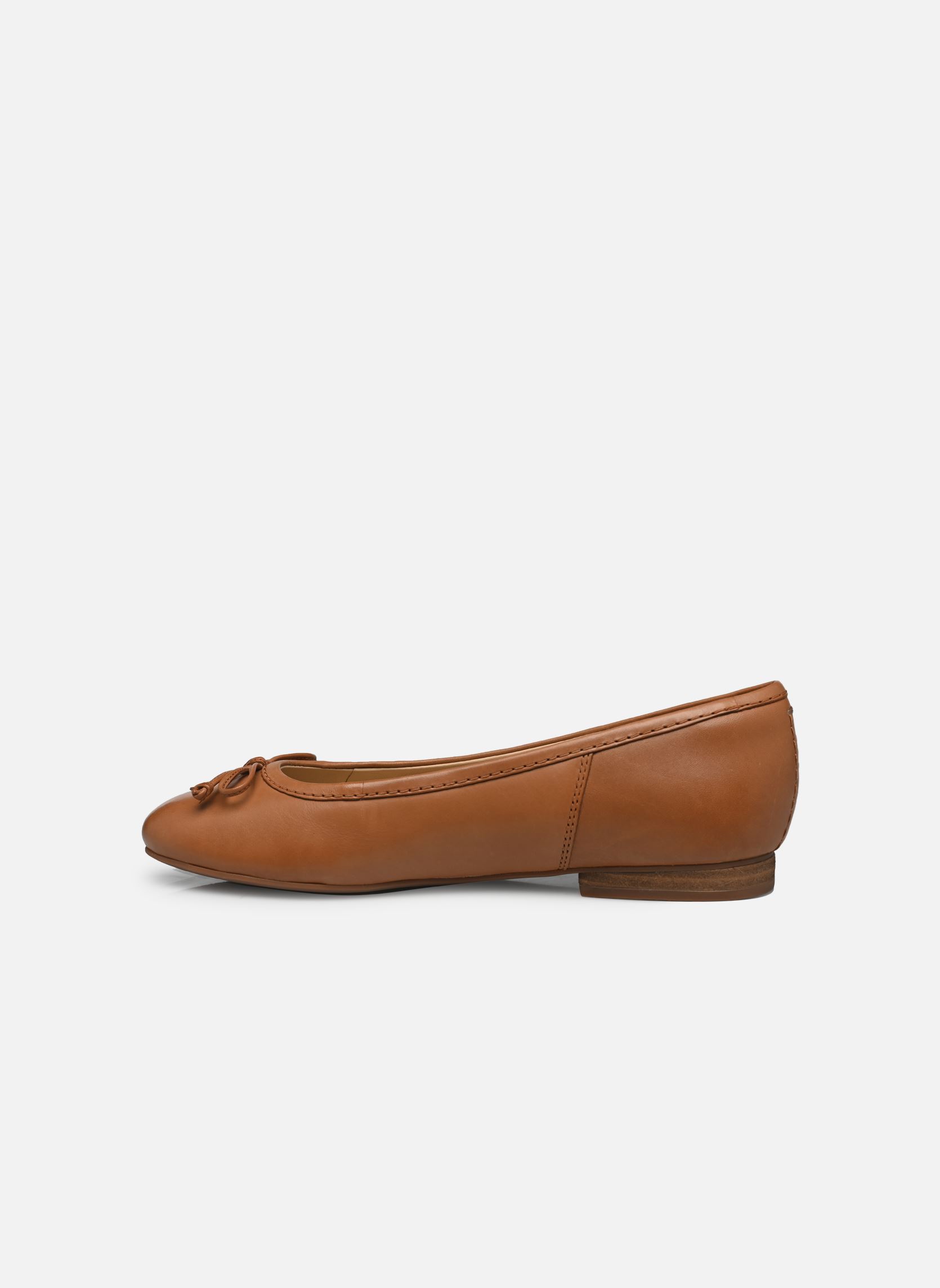 Ballerines classiques Fawna Lily femme beige Clarks Ballerines classiques Fawna Lily femme beige TAN LEATHER