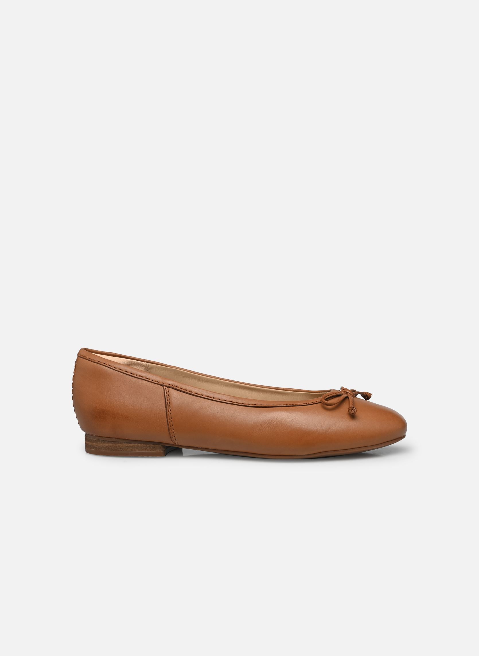 Ballerines classiques Fawna Lily femme beige Clarks Ballerines classiques Fawna Lily femme beige TAN LEATHER