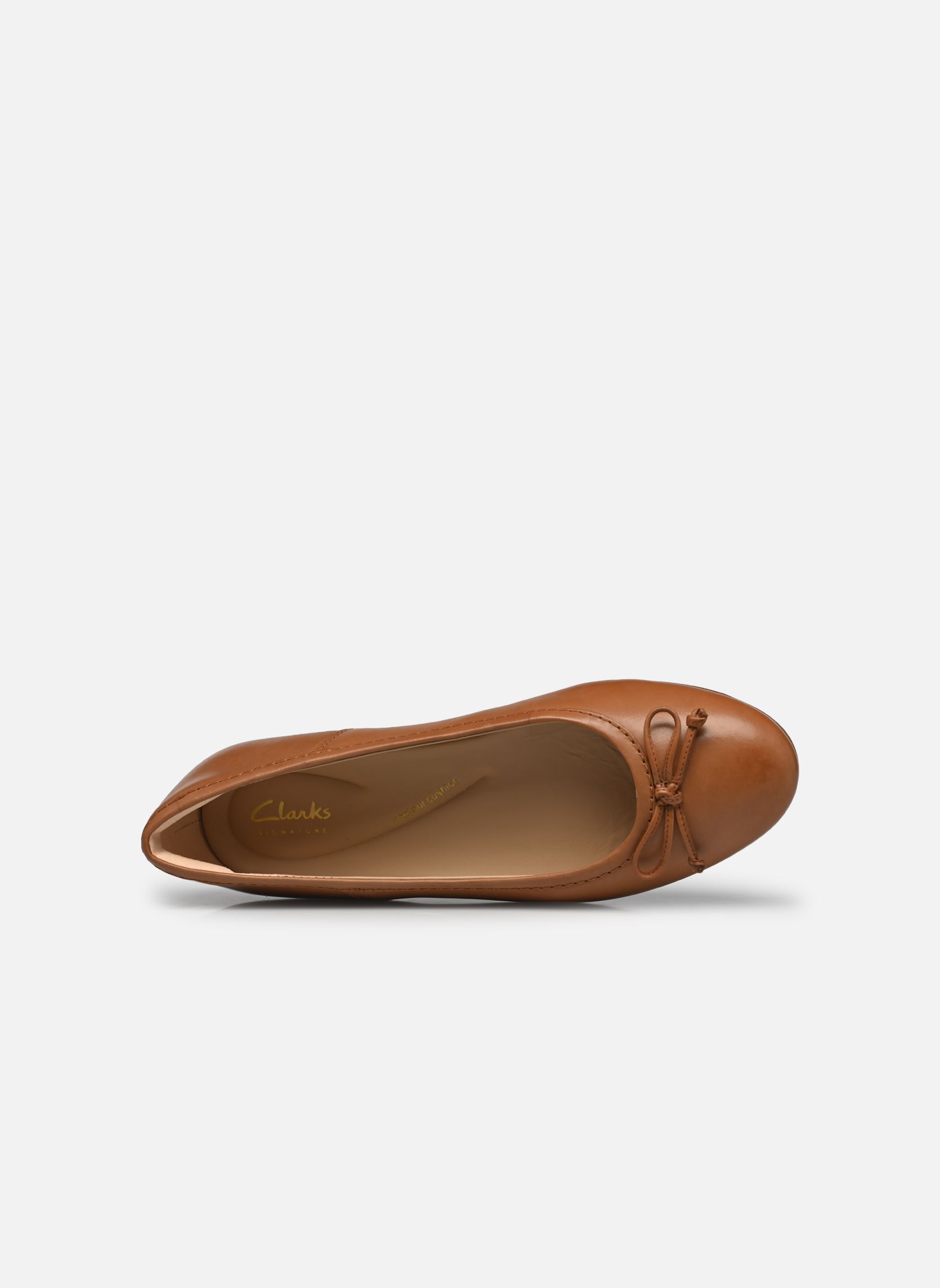 Ballerines classiques Fawna Lily femme beige Clarks Ballerines classiques Fawna Lily femme beige TAN LEATHER
