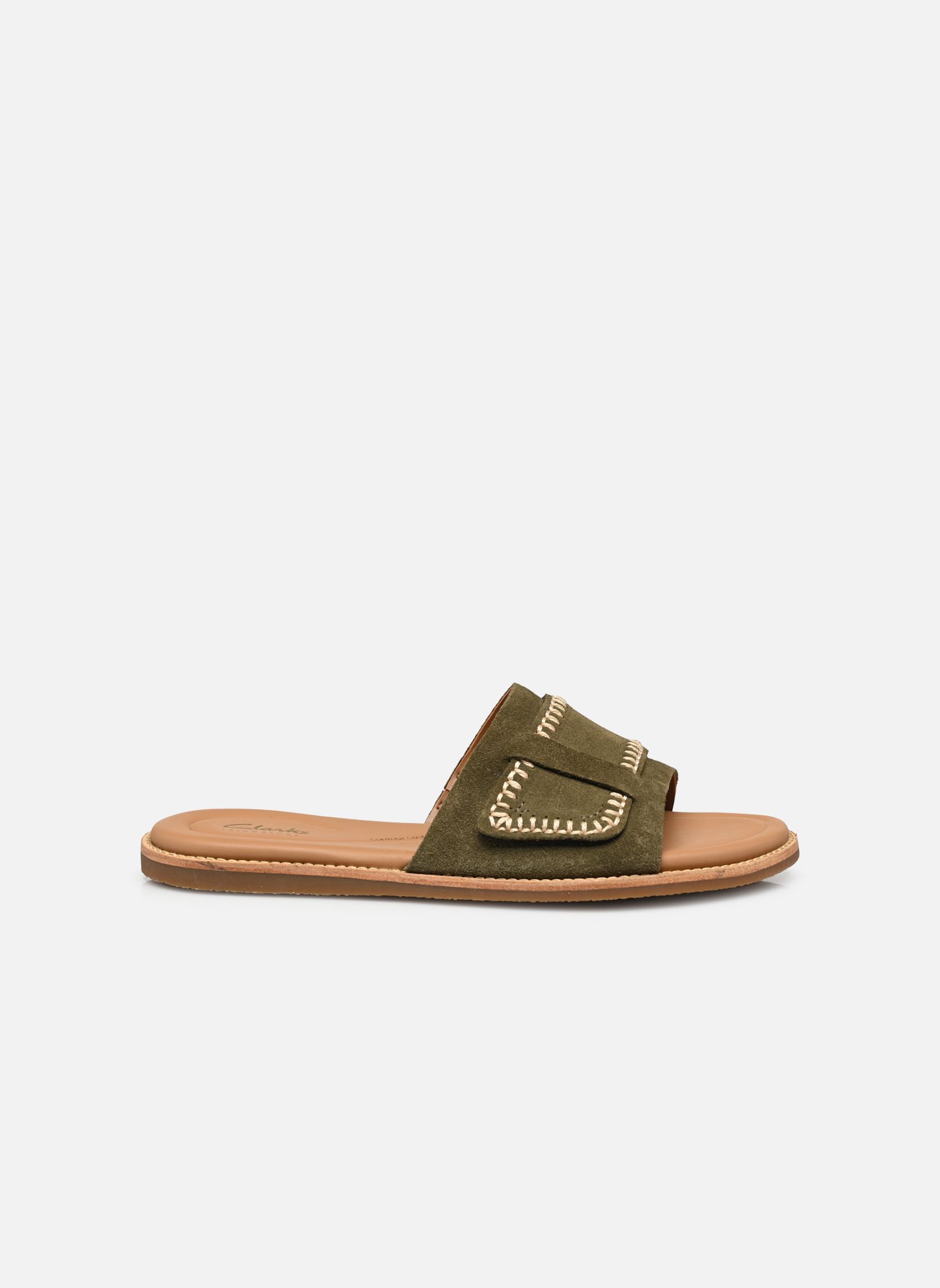 Pantoletten und Clogs Maritime Mule damen grün Clarks Pantoletten und Clogs Maritime Mule damen grün OLIVE SUEDE
