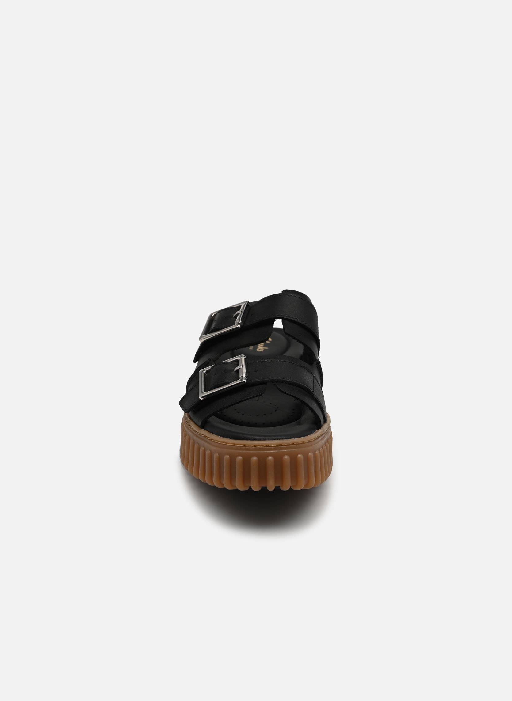 Mules et sabots Torhill Slide femme noir Clarks Mules et sabots Torhill Slide femme noir BLACK LEATHER