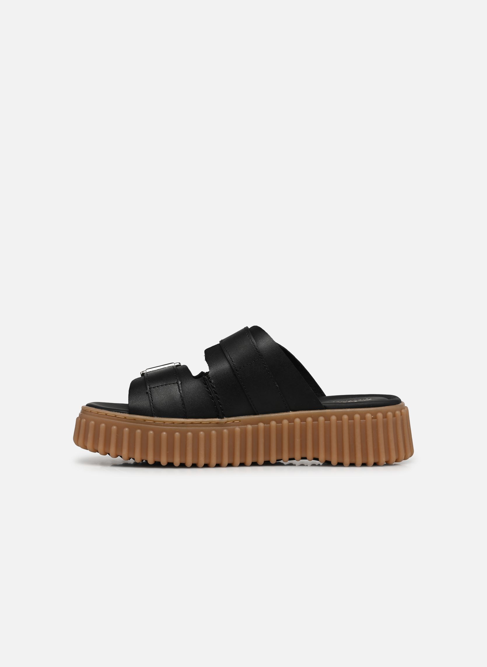 Mules et sabots Torhill Slide femme noir Clarks Mules et sabots Torhill Slide femme noir BLACK LEATHER