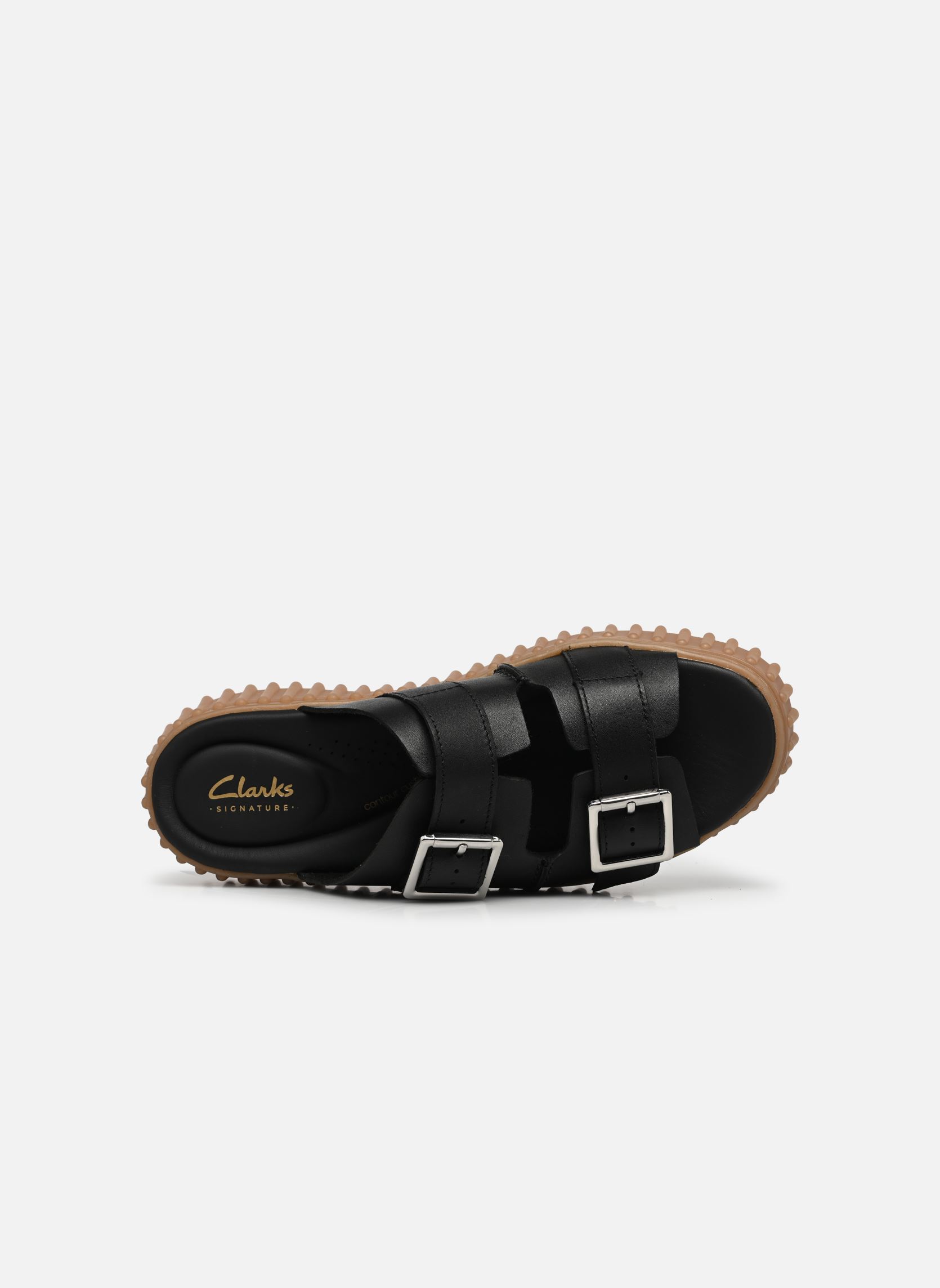 Mules et sabots Torhill Slide femme noir Clarks Mules et sabots Torhill Slide femme noir BLACK LEATHER
