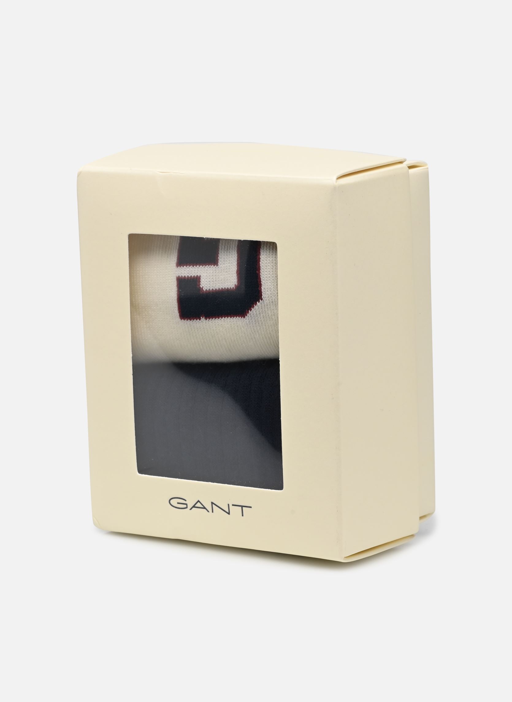 Sokken Socks 2-Pack Gift Box dames wit GANT Sokken Socks 2-Pack Gift Box dames wit CREAM