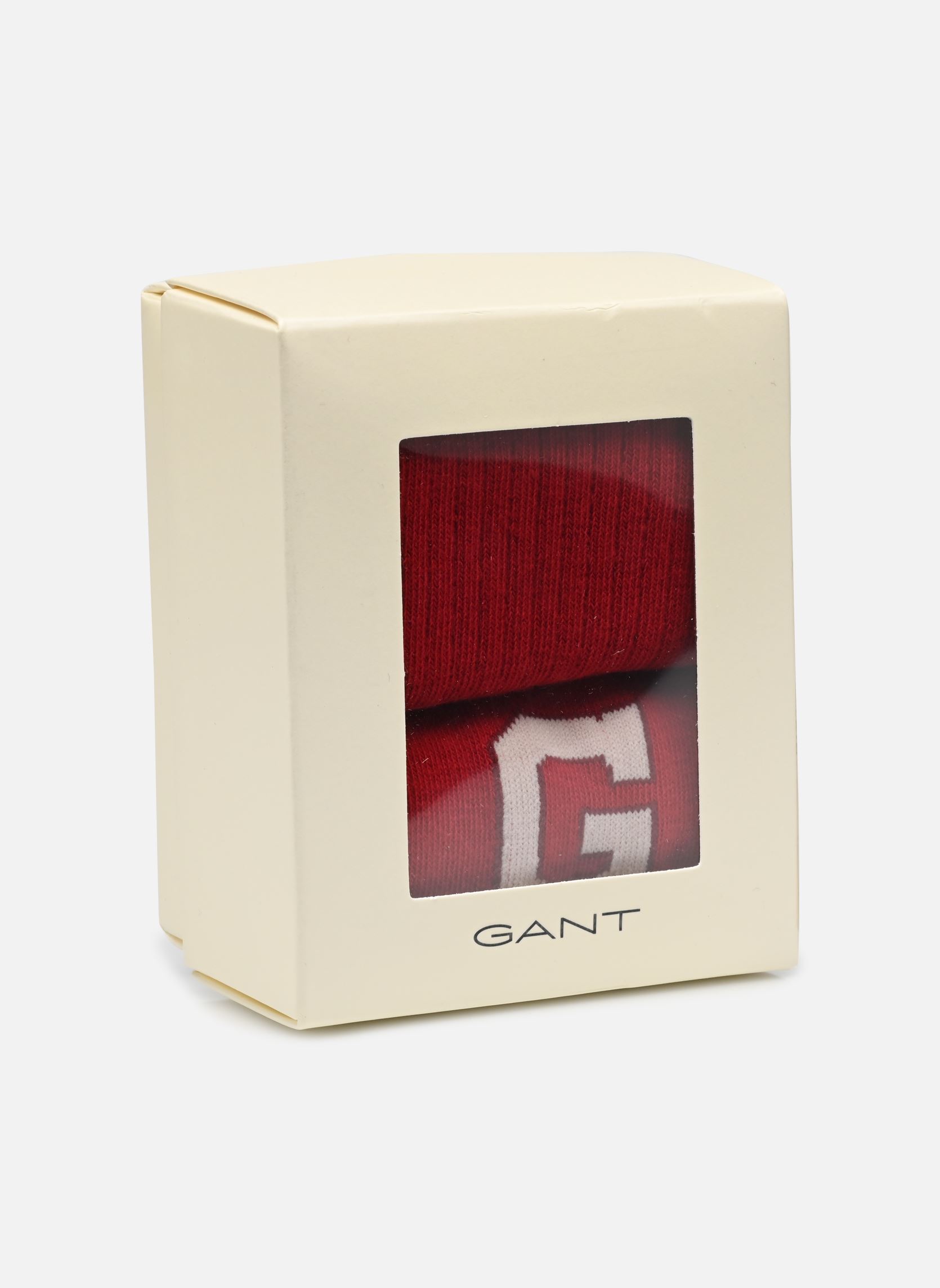 Sokken Socks 2-Pack Gift Box dames rood GANT Sokken Socks 2-Pack Gift Box dames rood RUBY RED