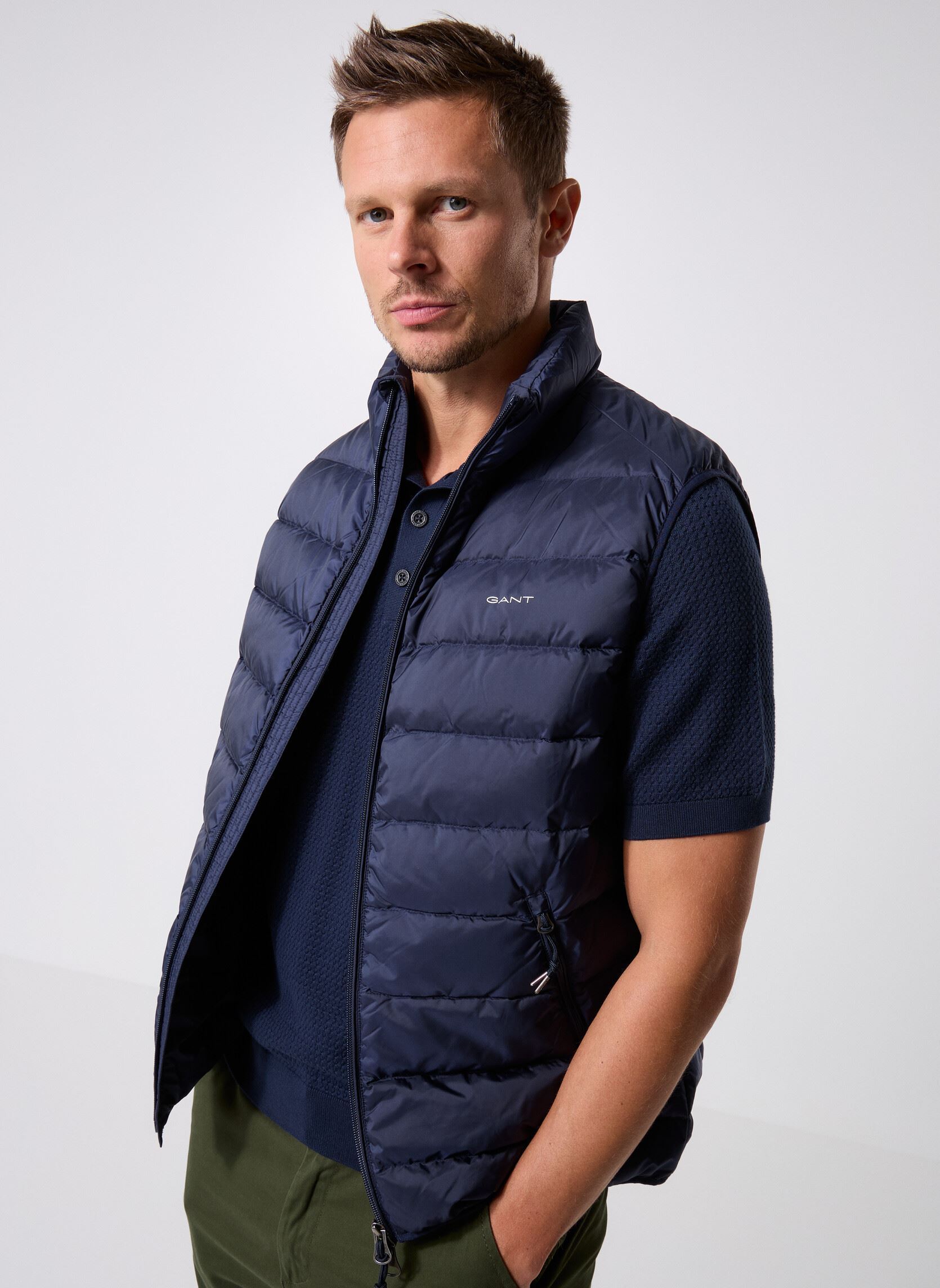 Veste Gant Gilet matelassé léger en duvet EU - vue 2