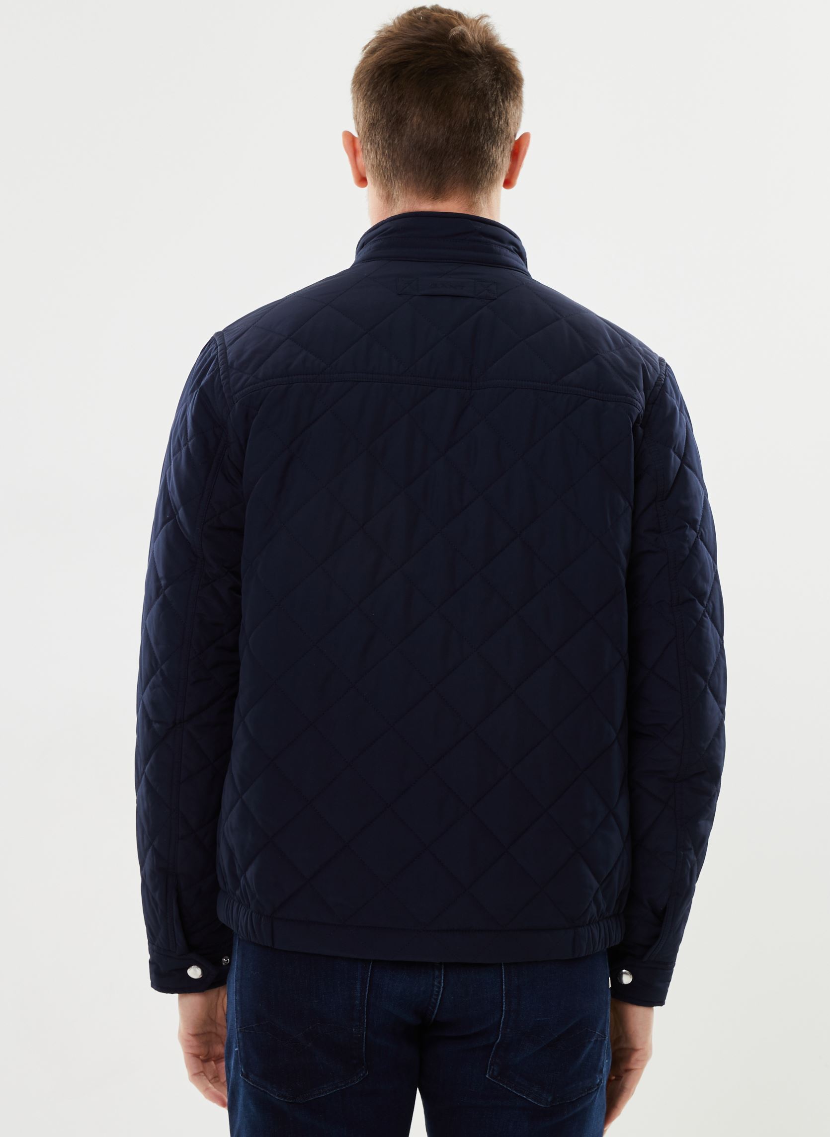 Blousons Quilted Windcheater homme bleu GANT Blousons Quilted Windcheater homme bleu EVENING BLUE