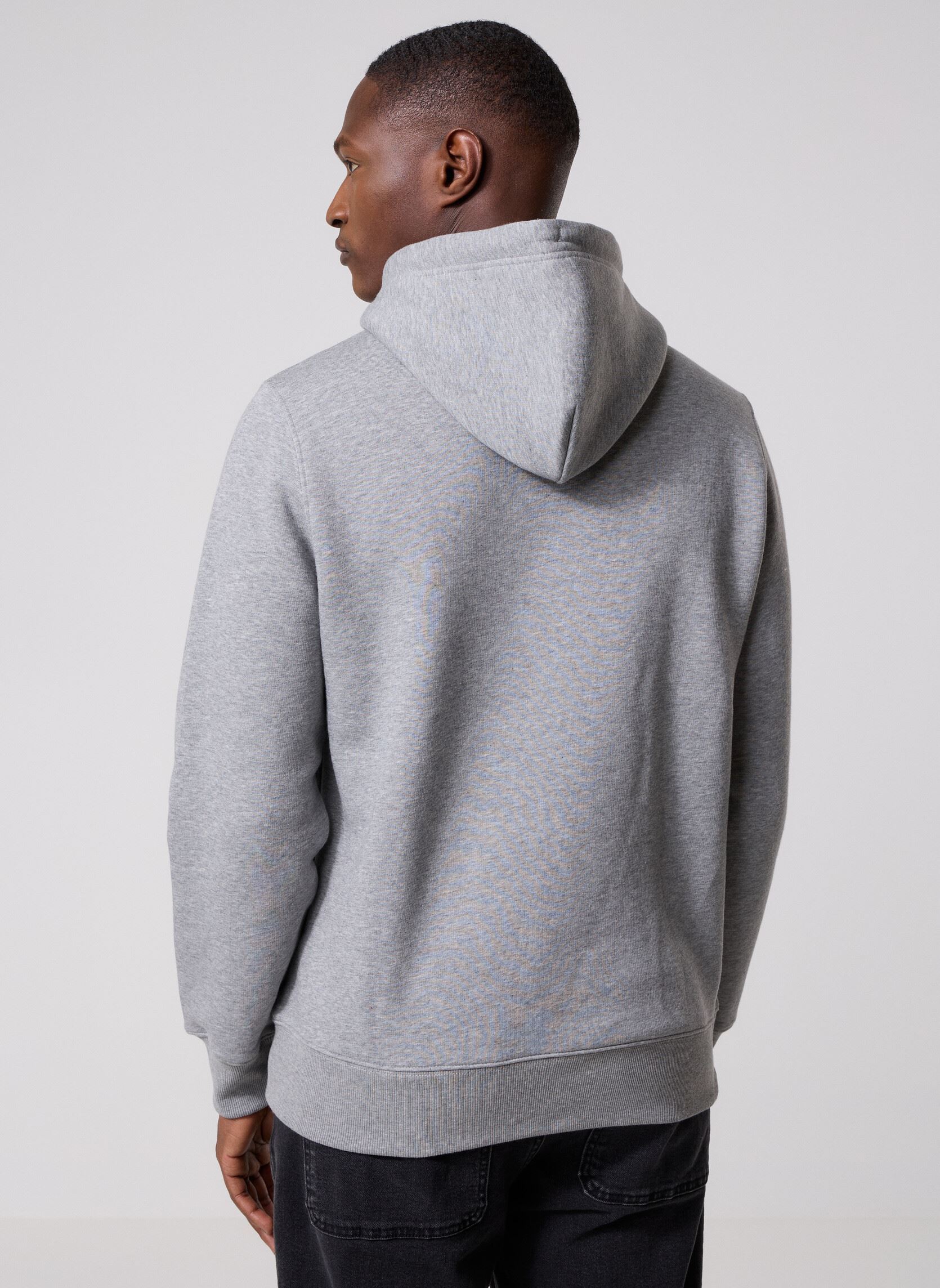 Hoodies Reg Shield Hoodie heren grijs GANT Hoodies Reg Shield Hoodie heren grijs Gris Mel