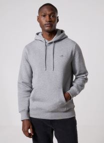 Hoodies Reg Shield Hoodie heren paars