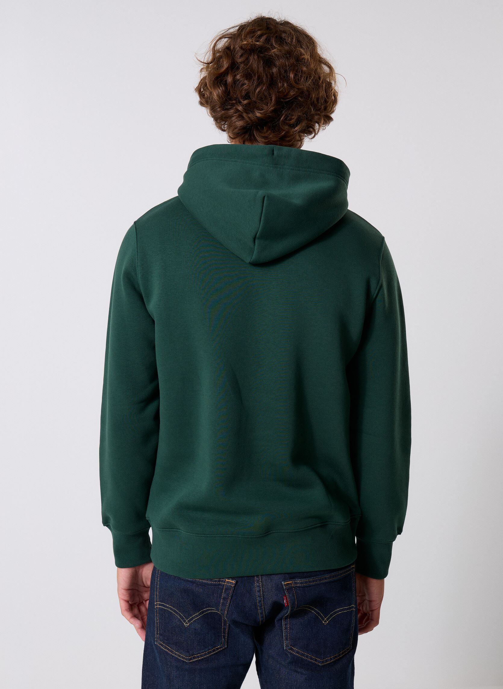 Felpe con cappuccio Reg Shield Hoodie uomo verde GANT Felpe con cappuccio Reg Shield Hoodie uomo verde Tartan Green