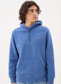 Hoodies Reg Shield Hoodie heren paars