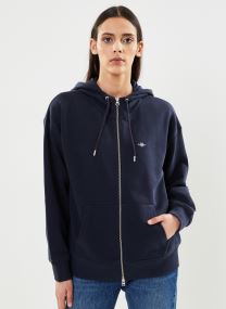 Sweats zippés Rel Shield Zip Hoodie femme bleu GANT Sweats zippés Rel Shield Zip Hoodie femme bleu BLEU NUIT