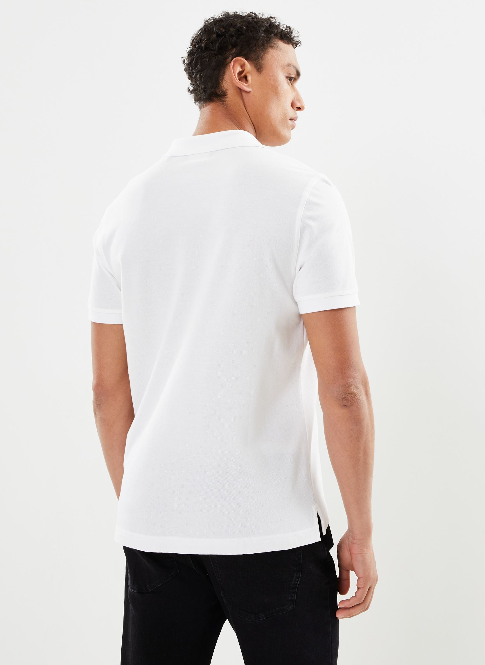 Polos manches courtes Reg Shield Ss Pique Polo homme blanc GANT Polos manches courtes Reg Shield Ss Pique Polo homme blanc WHITE