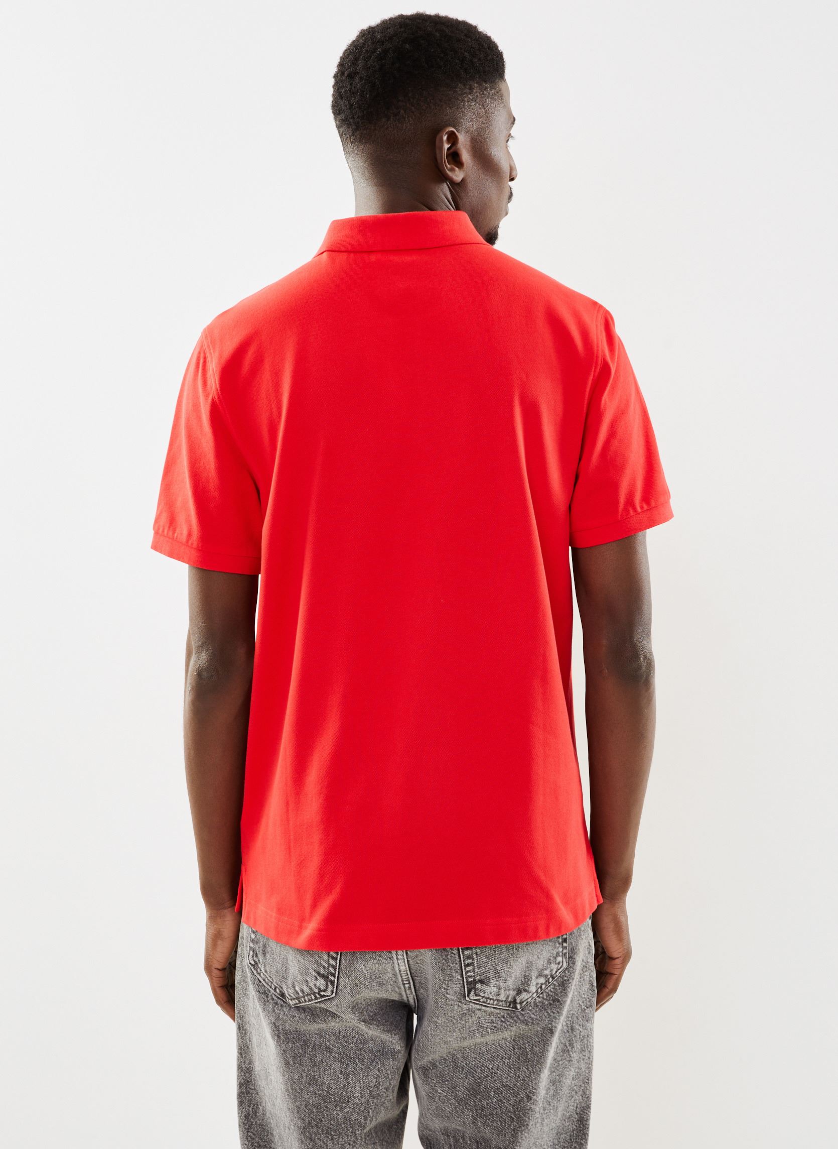 Polos manches courtes Reg Shield Ss Pique Polo homme rouge GANT Polos manches courtes Reg Shield Ss Pique Polo homme rouge ROUGE VIF