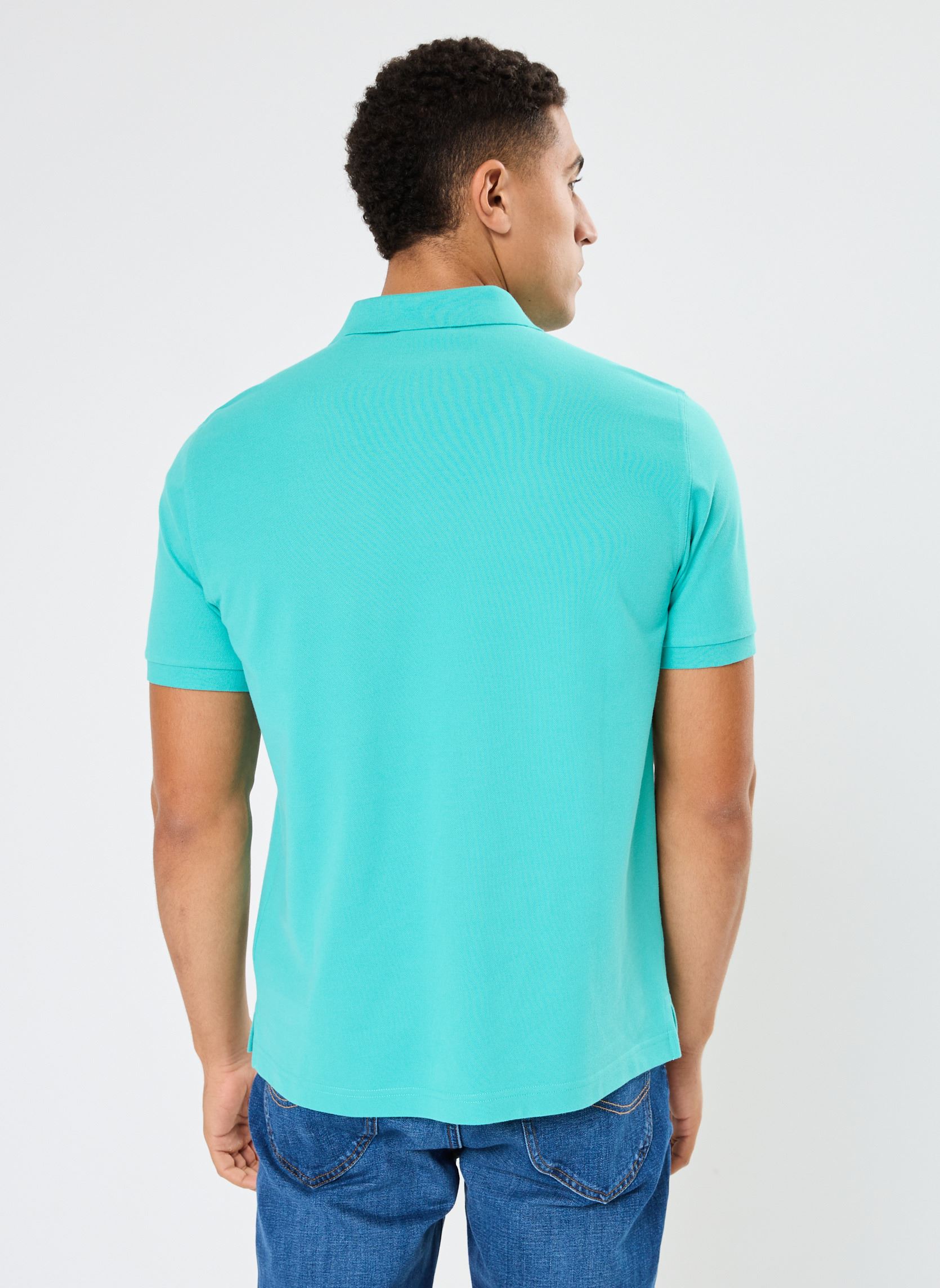 Korte mouwen polo's Reg Shield Ss Pique Polo heren groen GANT Korte mouwen polo's Reg Shield Ss Pique Polo heren groen VERT OLIVE