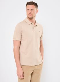 Korte mouwen polo's Reg Shield Ss Pique Polo heren roze