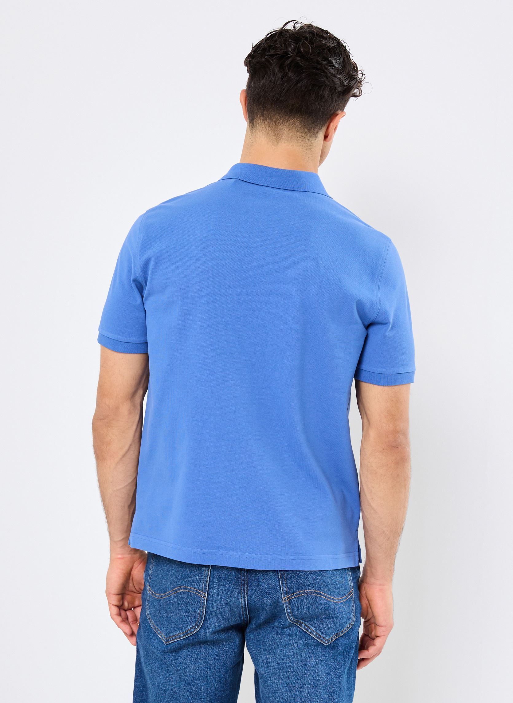 Polos manches courtes Reg Shield Ss Pique Polo homme bleu GANT Polos manches courtes Reg Shield Ss Pique Polo homme bleu BLEU ARMEE