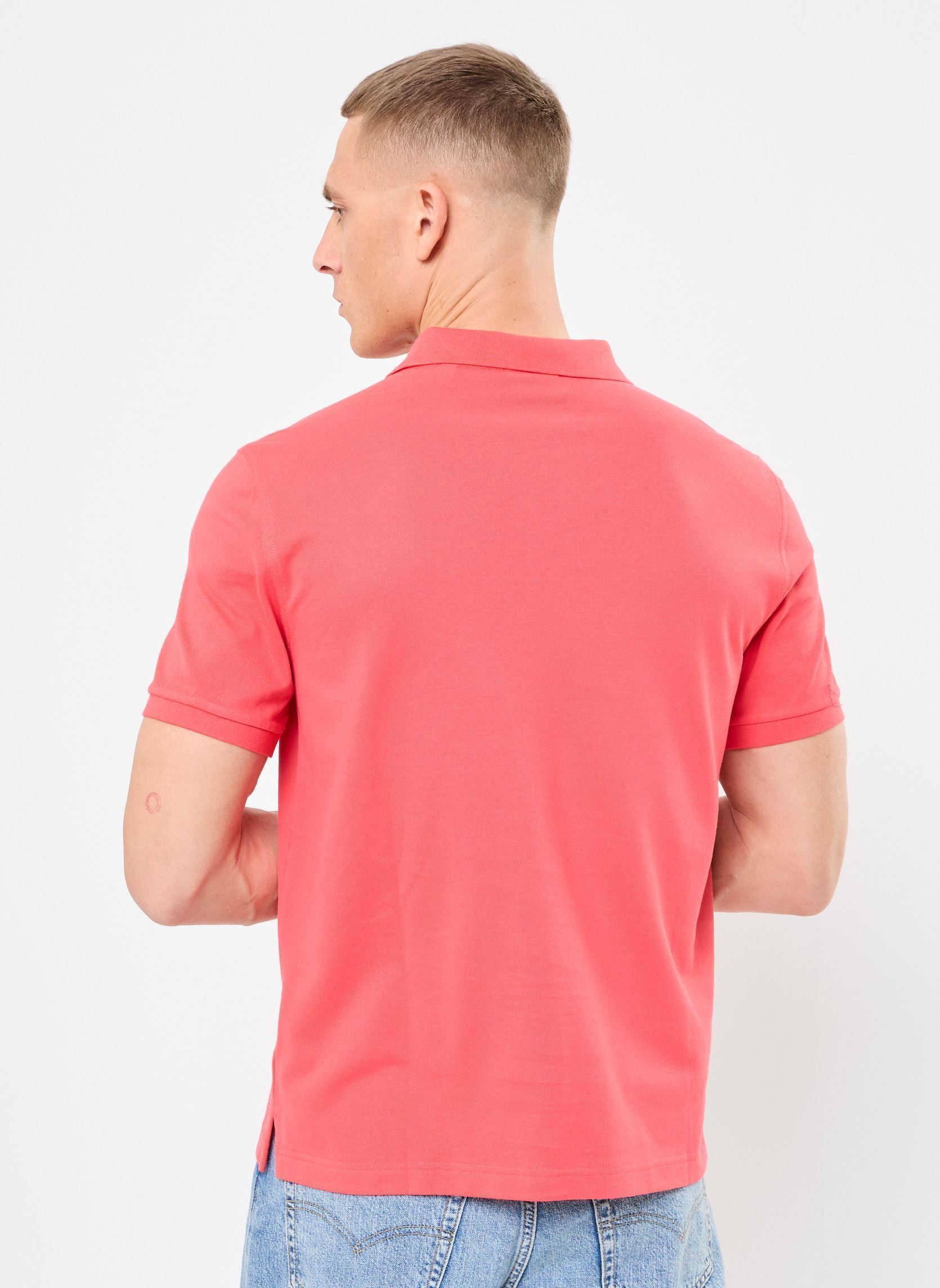 Korte mouwen polo's Reg Shield Ss Pique Polo heren rood GANT Korte mouwen polo's Reg Shield Ss Pique Polo heren rood ROUGE PALE NEW