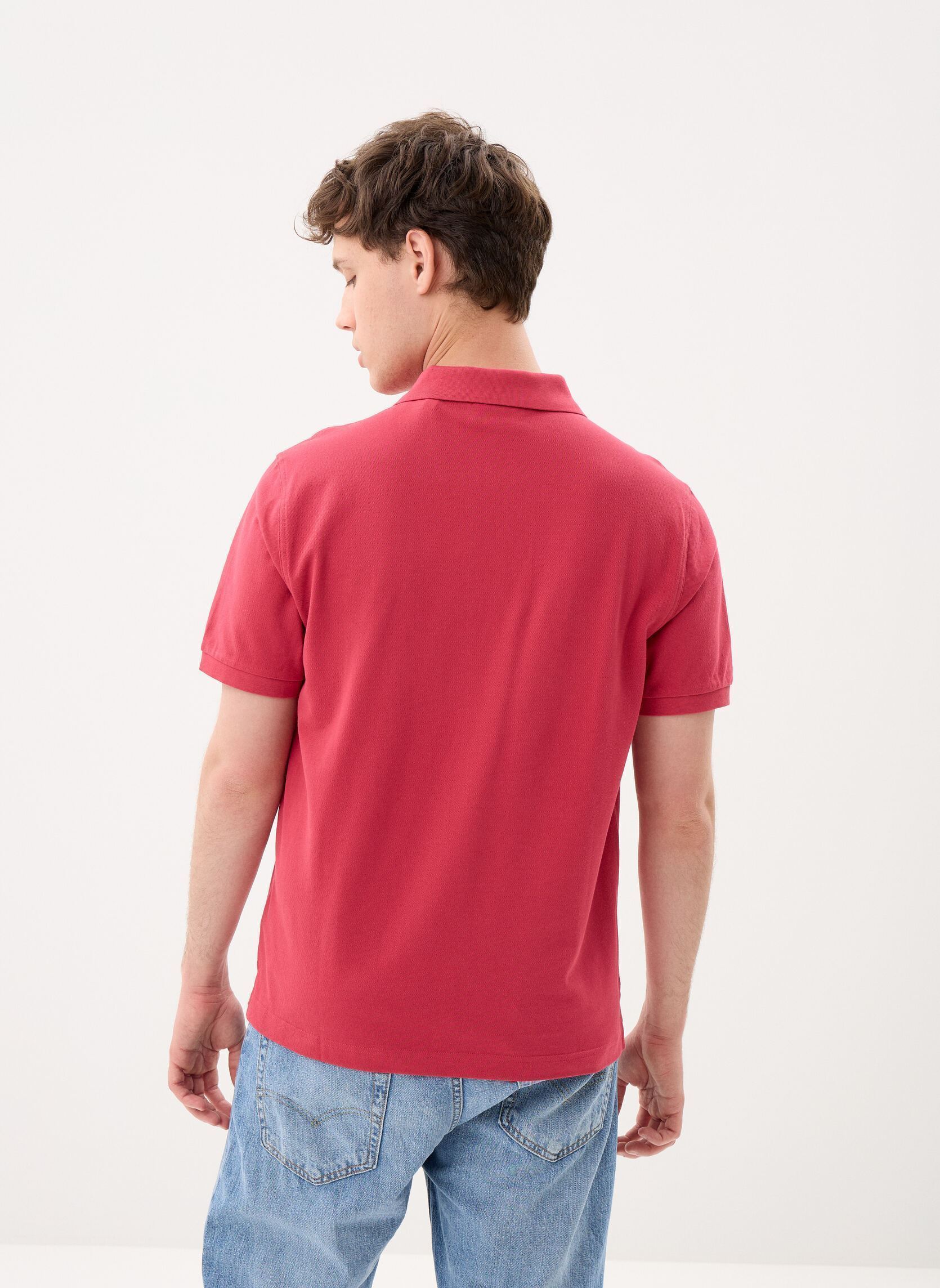 Korte mouwen polo's Reg Shield Ss Pique Polo heren rood GANT Korte mouwen polo's Reg Shield Ss Pique Polo heren rood MUTED RED