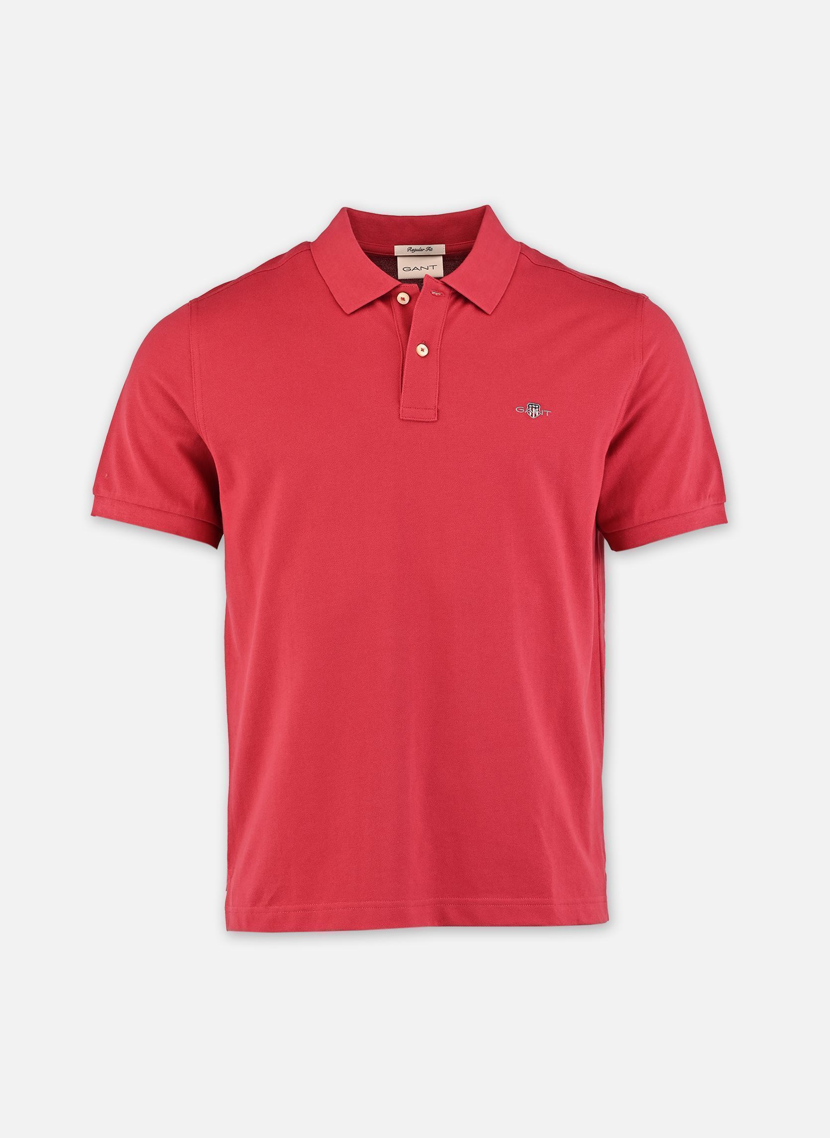 Vêtements GANT Reg Shield Ss Pique Polo pour Homme - vue 1