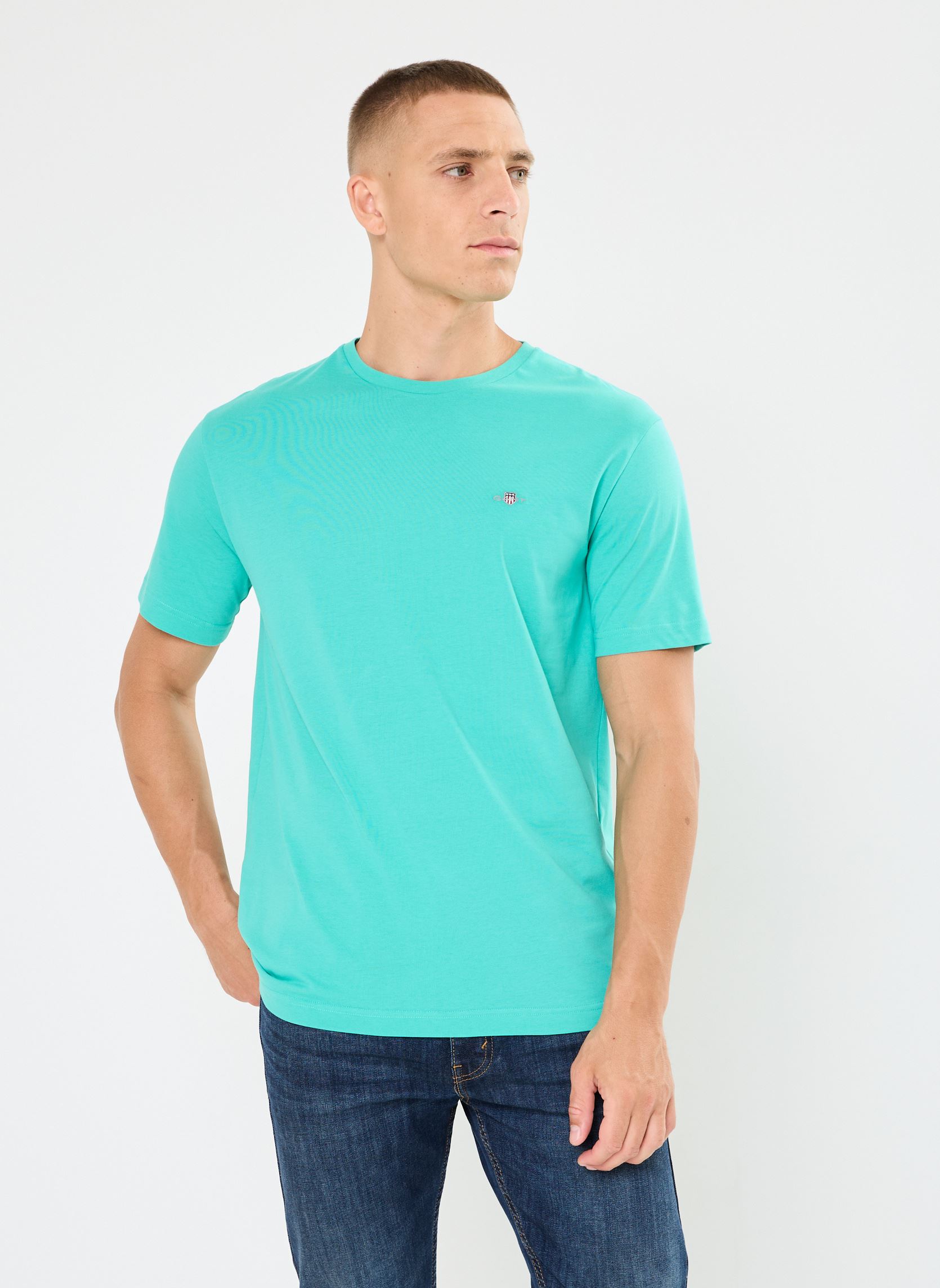 T shirt Gant REG SHIELD SS T SHIRT EU - vue 8