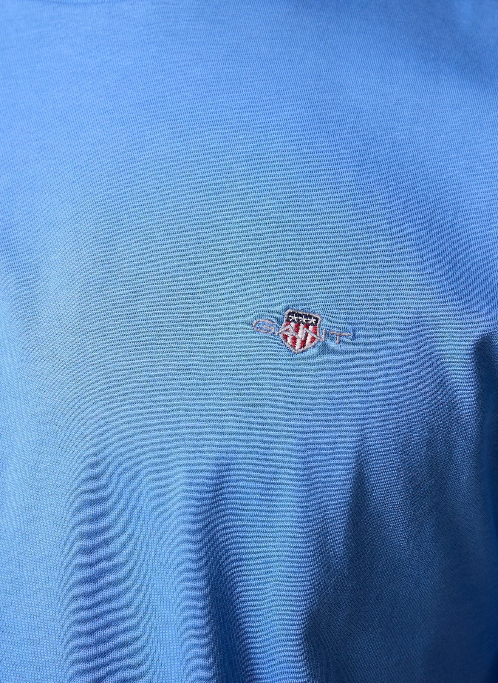 Tee-shirts manches courtes Reg Shield Ss T-Shirt homme bleu GANT Tee-shirts manches courtes Reg Shield Ss T-Shirt homme bleu Perfect Blue