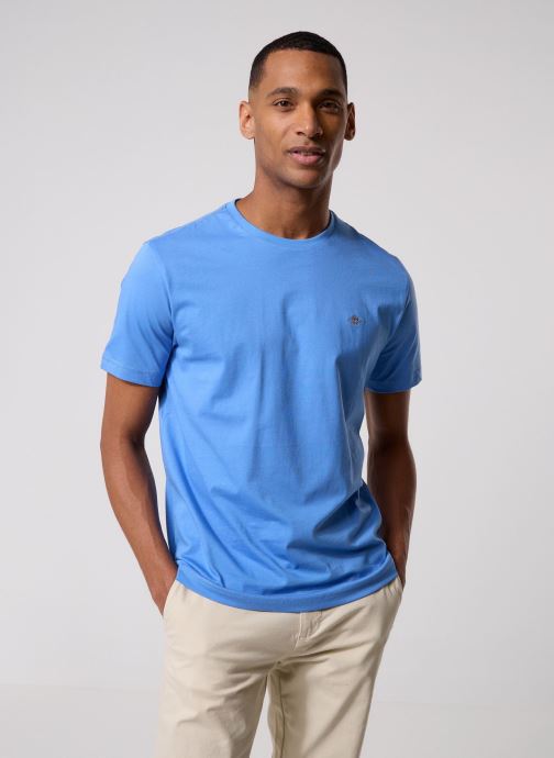 GANT T-shirts met korte mouwen Reg Shield Ss T-Shirt heren blauw