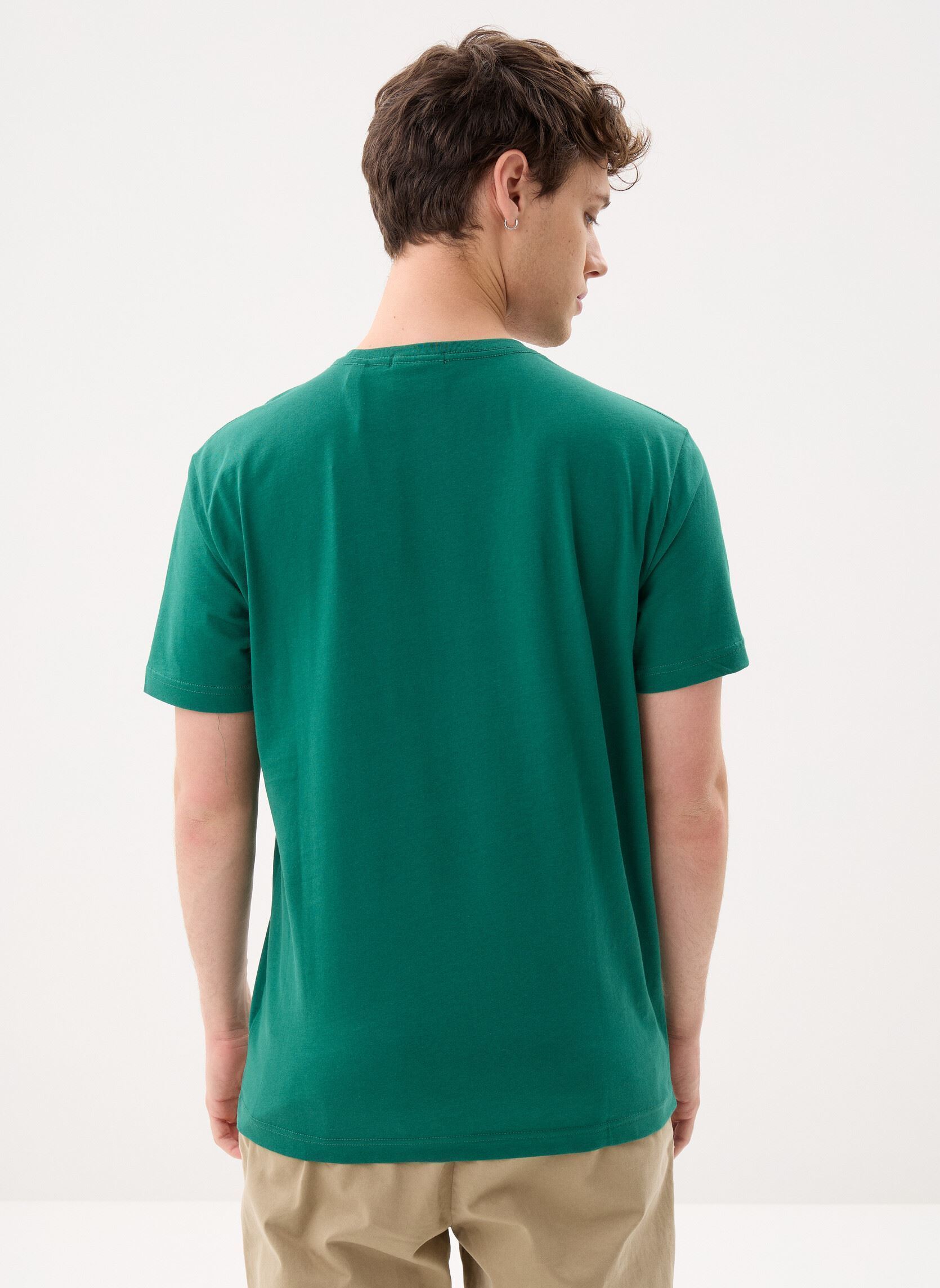 Kurzarm-T-Shirts Reg Shield Ss T-Shirt herren grün GANT Kurzarm-T-Shirts Reg Shield Ss T-Shirt herren grün DEEP FOREST GREEN