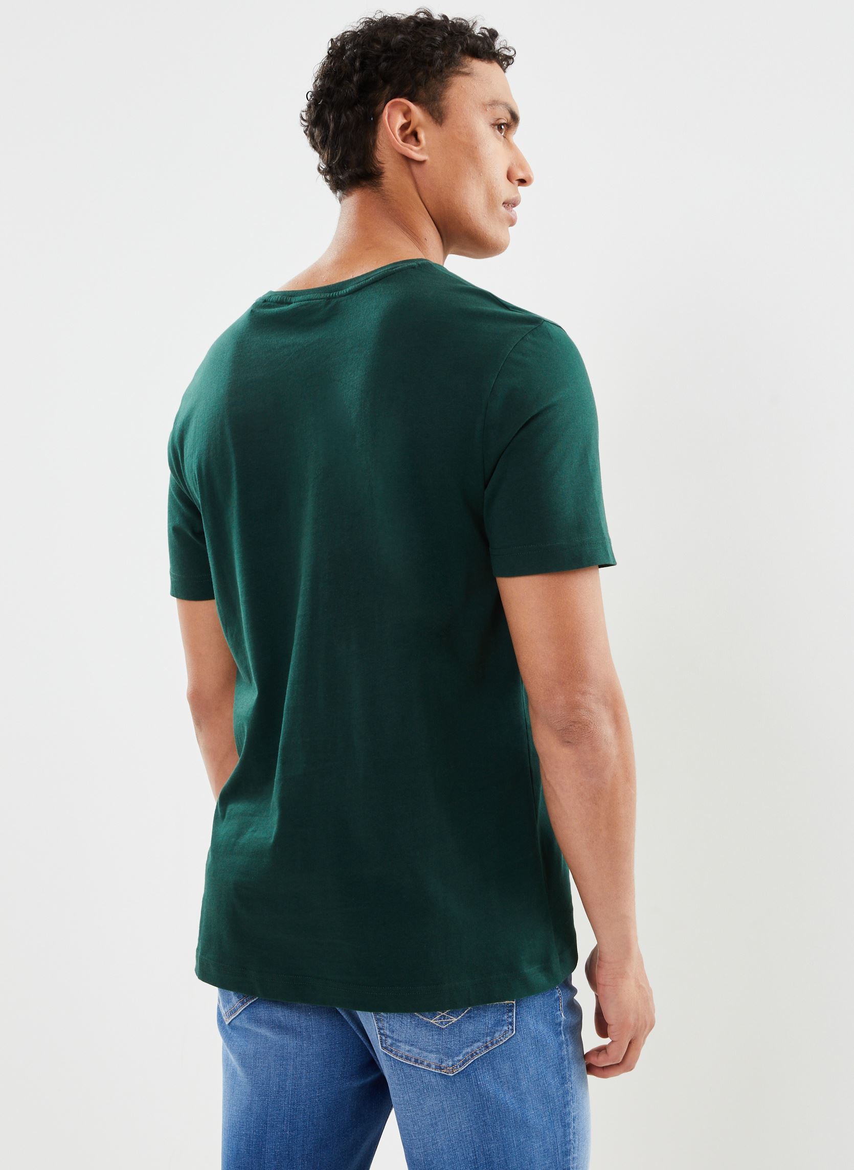 Tee-shirts manches courtes G Graphic T-Shirt homme vert GANT Tee-shirts manches courtes G Graphic T-Shirt homme vert TARTAN GREEN
