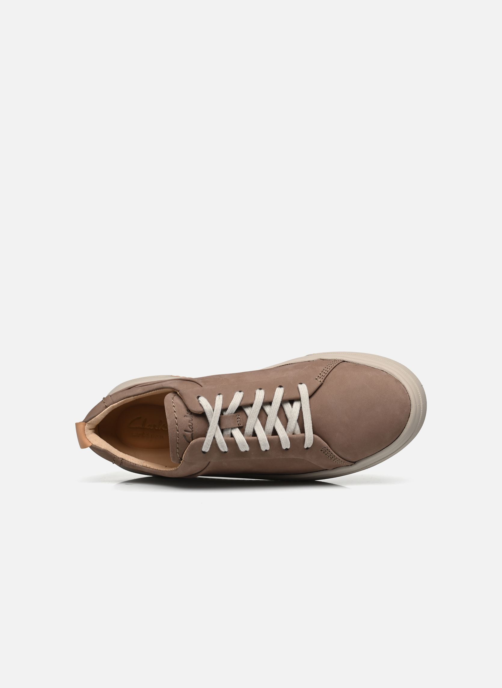 Sneakers Hollyhock Walk dames beige Clarks Sneakers Hollyhock Walk dames beige PEBBLE COMBI