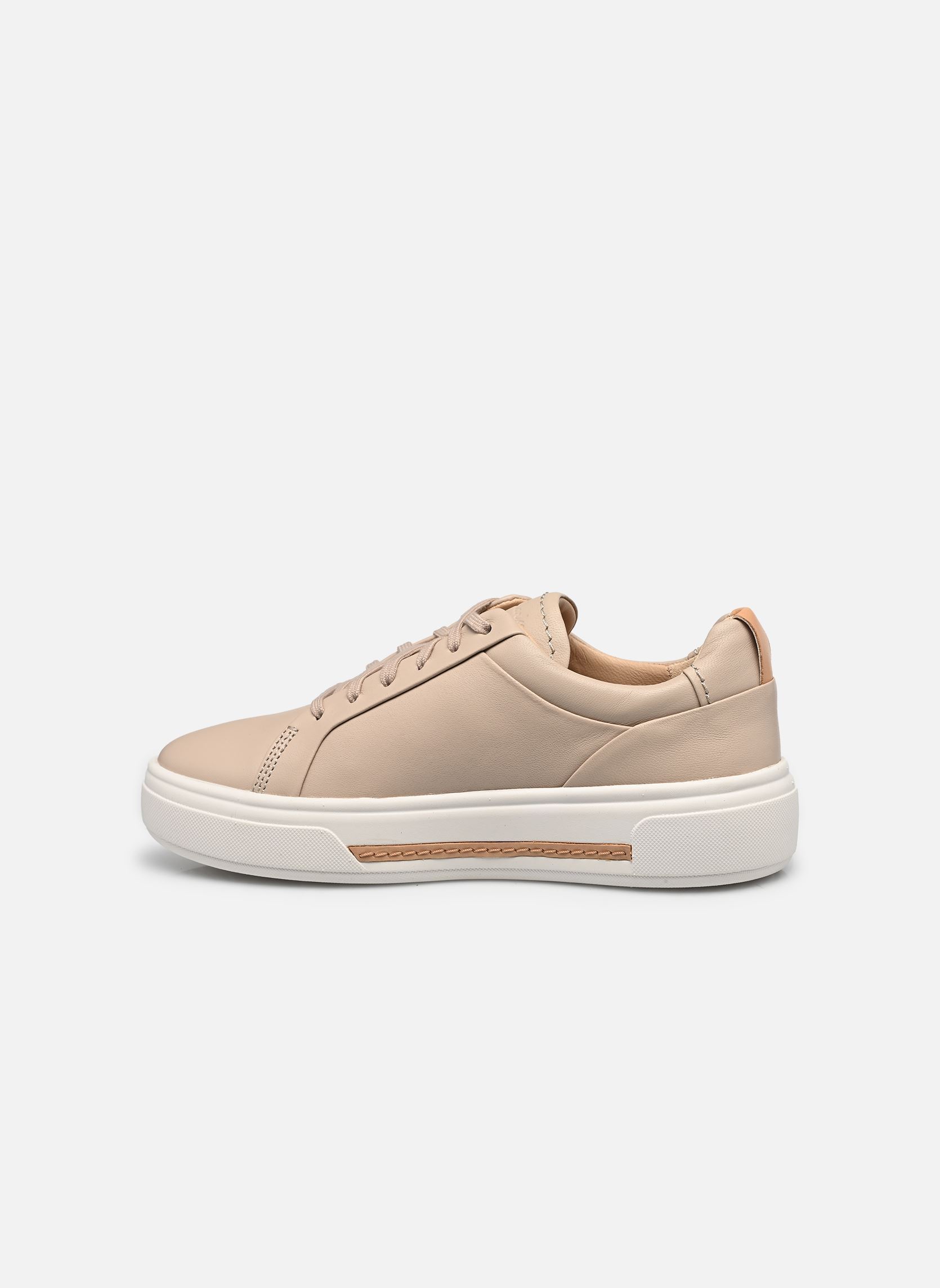 Sneaker Hollyhock Walk damen beige Clarks Sneaker Hollyhock Walk damen beige SAND LEATHER