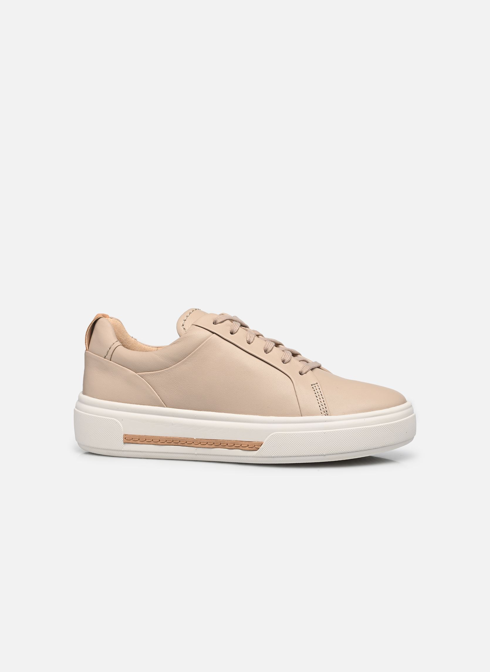 Sneaker Hollyhock Walk damen beige Clarks Sneaker Hollyhock Walk damen beige SAND LEATHER