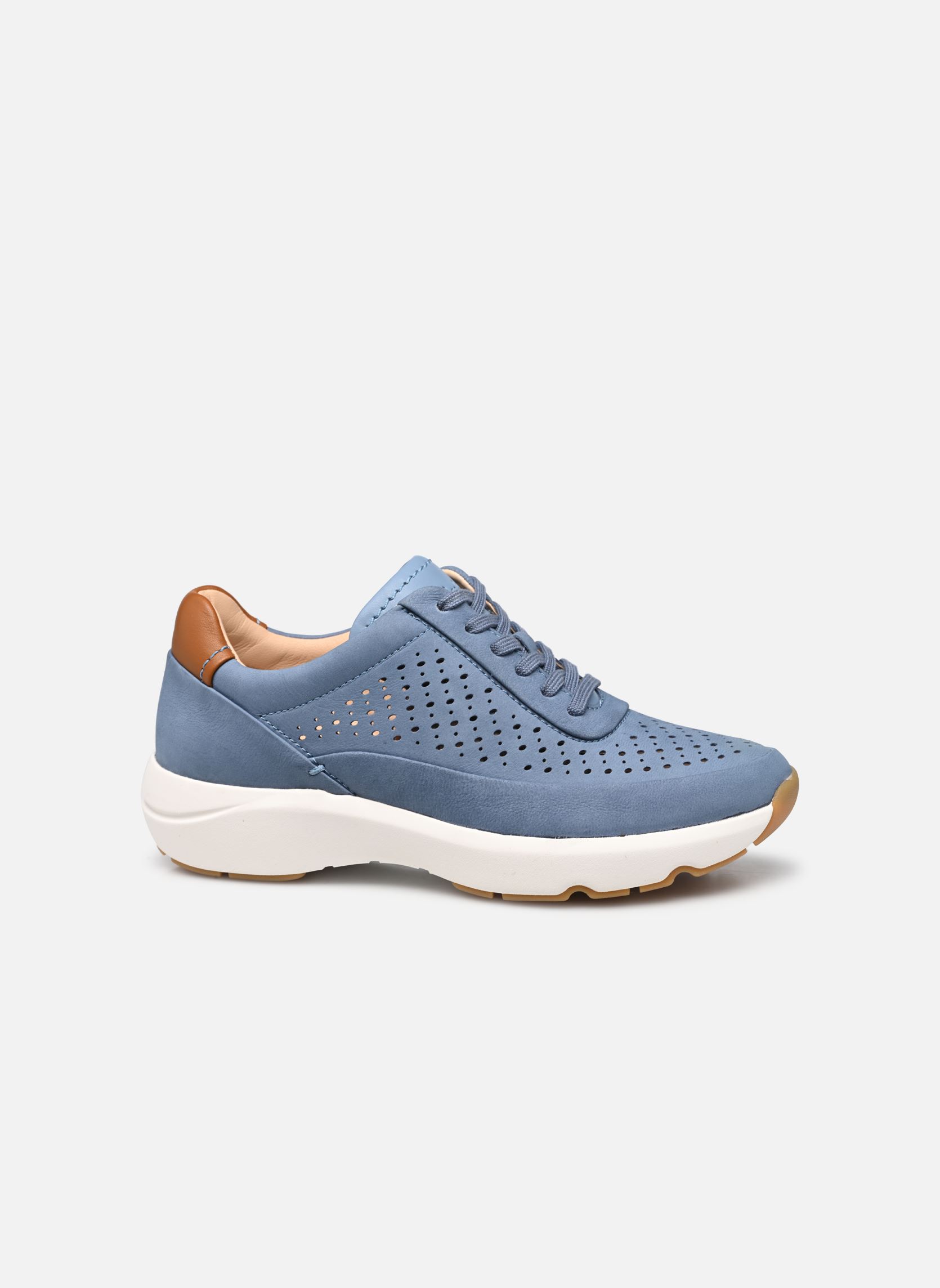 Baskets Tivoli Grace femme bleu Clarks Baskets Tivoli Grace femme bleu BLUE NUBUCK