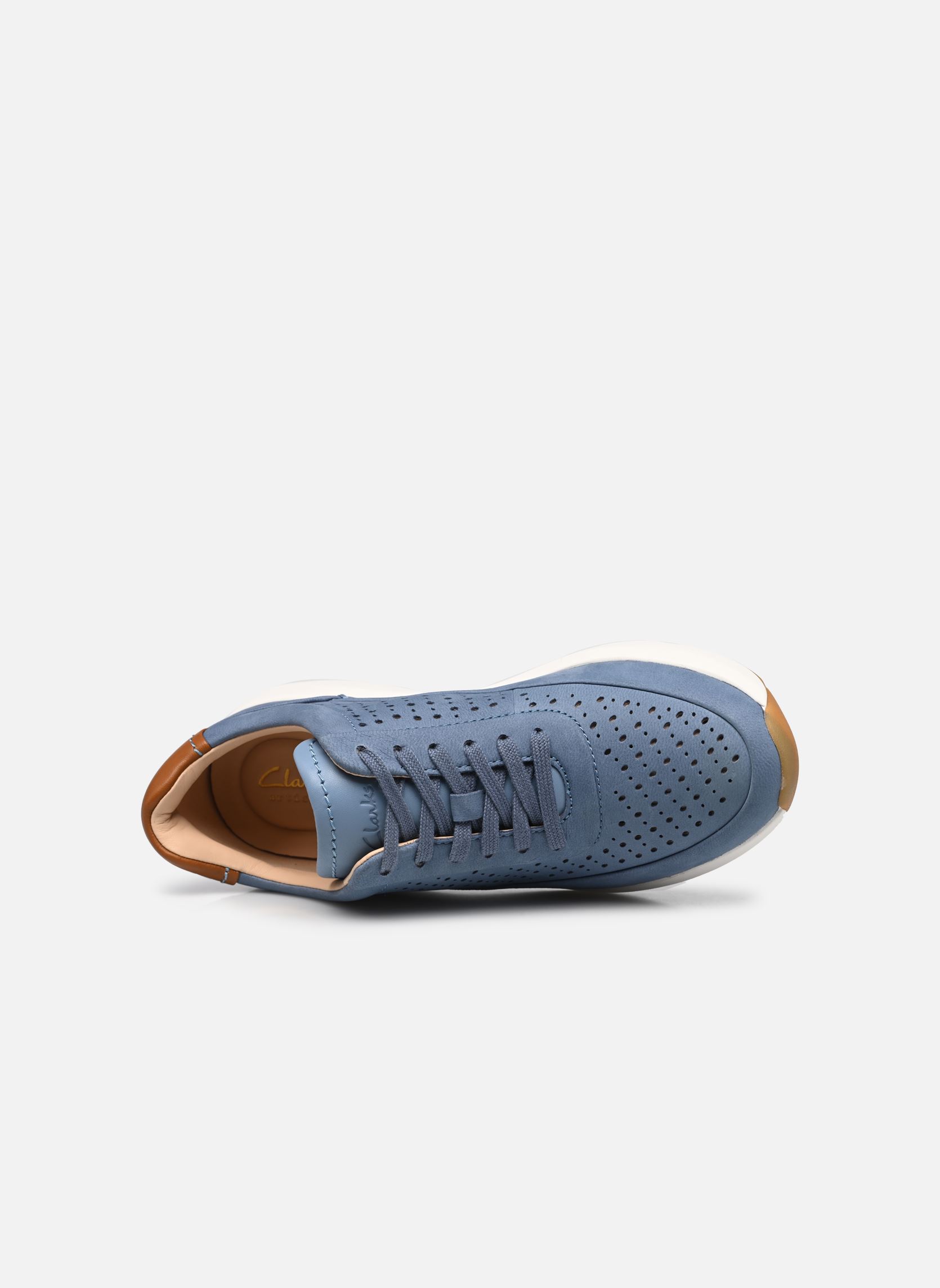 Baskets Tivoli Grace femme bleu Clarks Baskets Tivoli Grace femme bleu BLUE NUBUCK