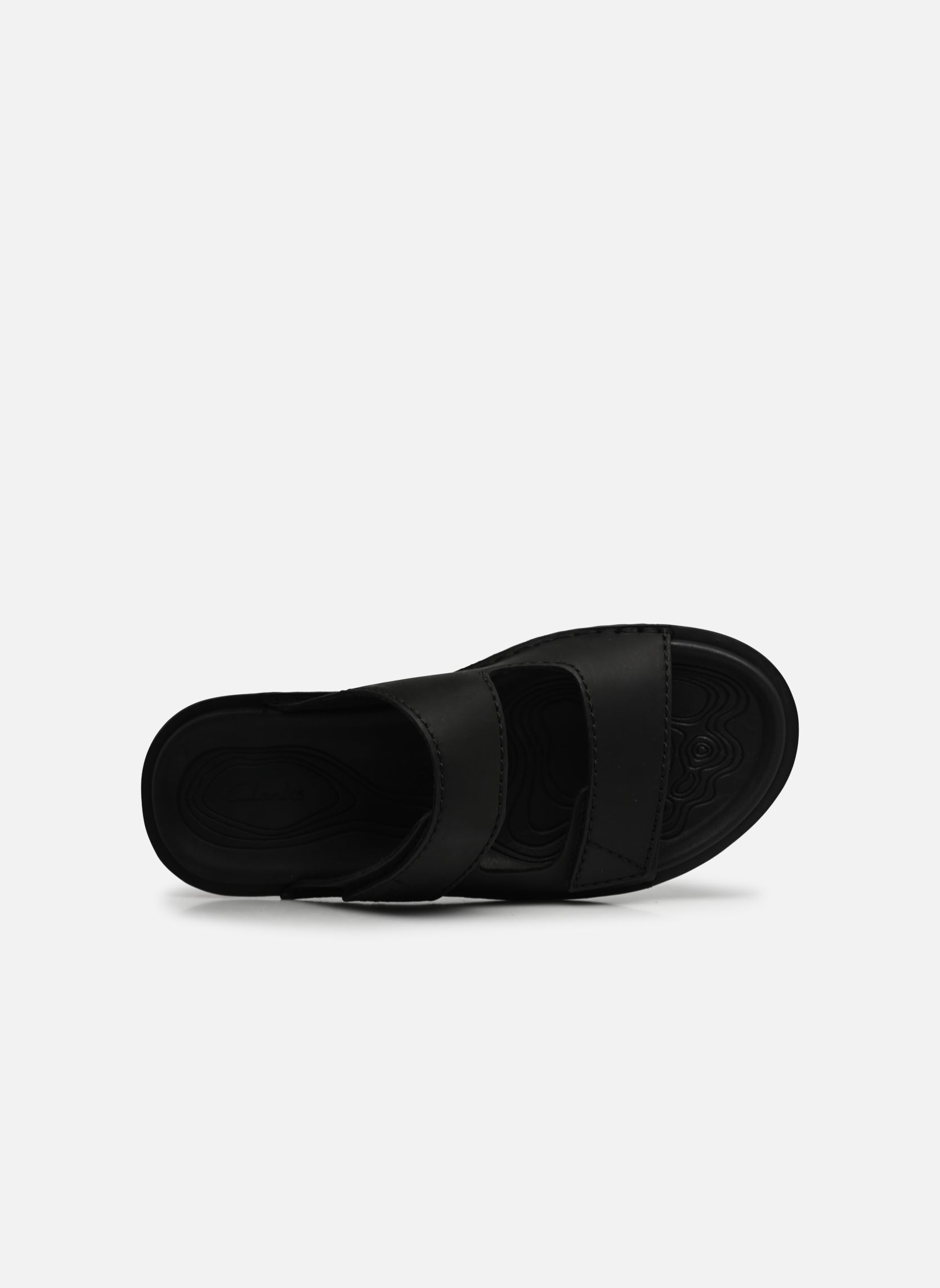 Sandali e ciabattine Litton Strap uomo nero Clarks Sandali e ciabattine Litton Strap uomo nero BLACK LEATHER
