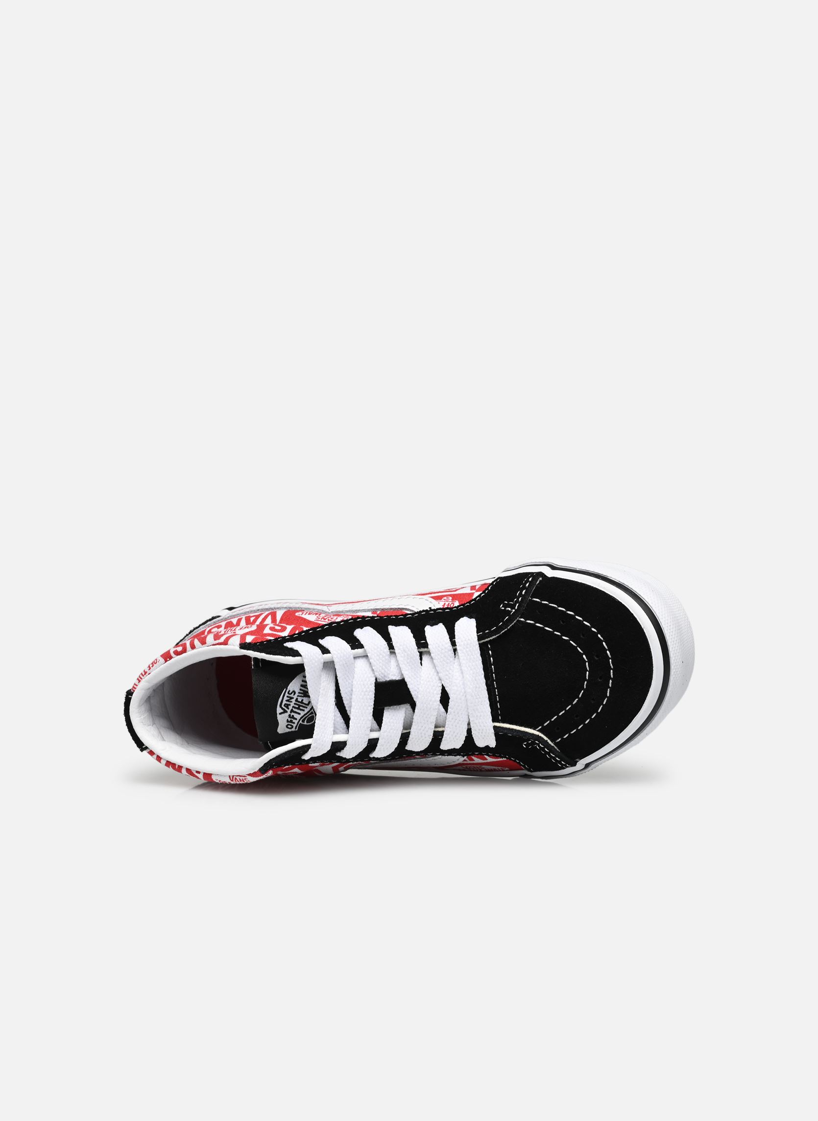 Baskets UY SK8-Mid Reissue noir Vans Baskets UY SK8-Mid Reissue noir LOGO BLACK/RACING RED