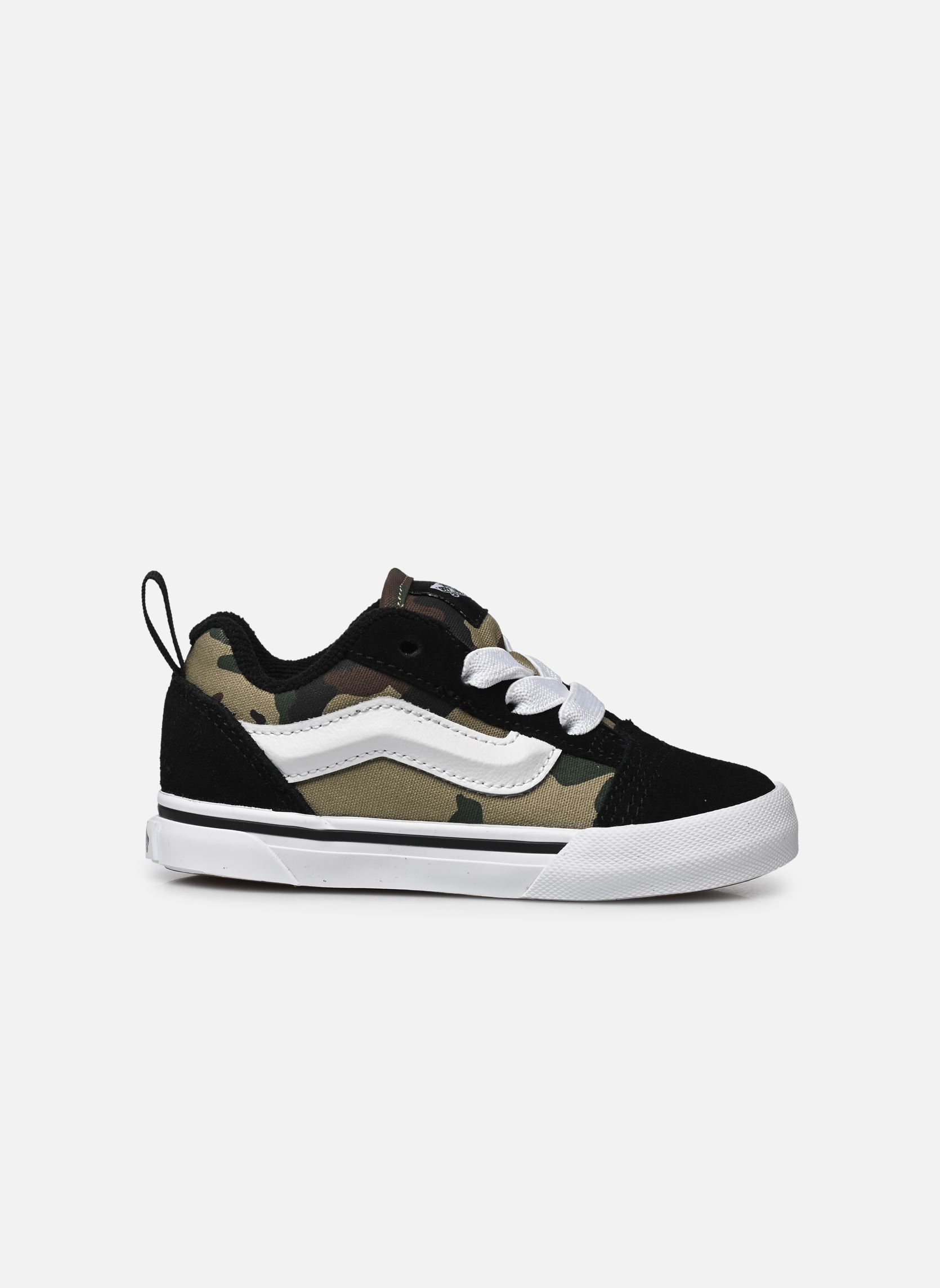 Baskets TD Knu Skool Elastic Lace noir Vans Baskets TD Knu Skool Elastic Lace noir CAMO BLACK/GREEN