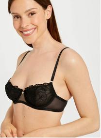 Brassières Soutien-gorge armature noir Maud femme noir