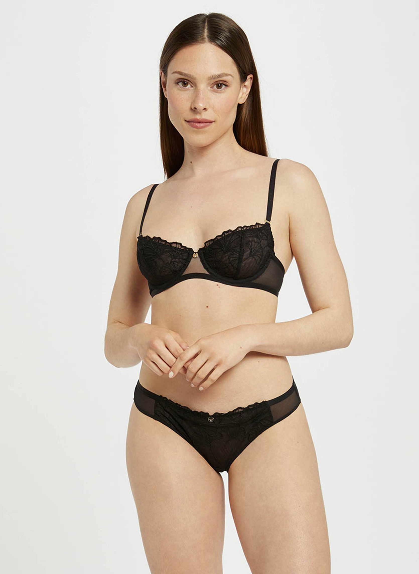 Brassières Soutien-gorge armature noir Maud femme noir Morgan Brassières Soutien-gorge armature noir Maud femme noir Noir