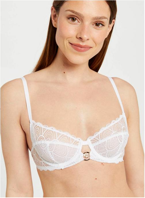 Morgan Brassières Soutien-gorge armature blanc Justine dentelle femme blanc