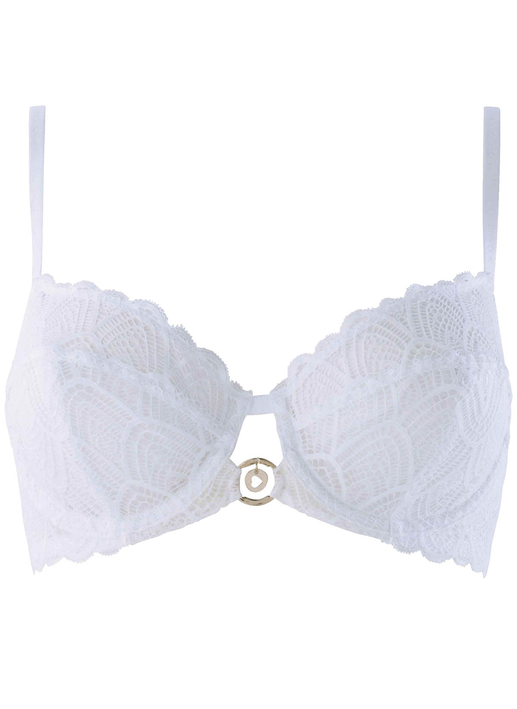 Brassières Soutien-gorge armature blanc Justine dentelle femme blanc Morgan Brassières Soutien-gorge armature blanc Justine dentelle femme blanc Blanc