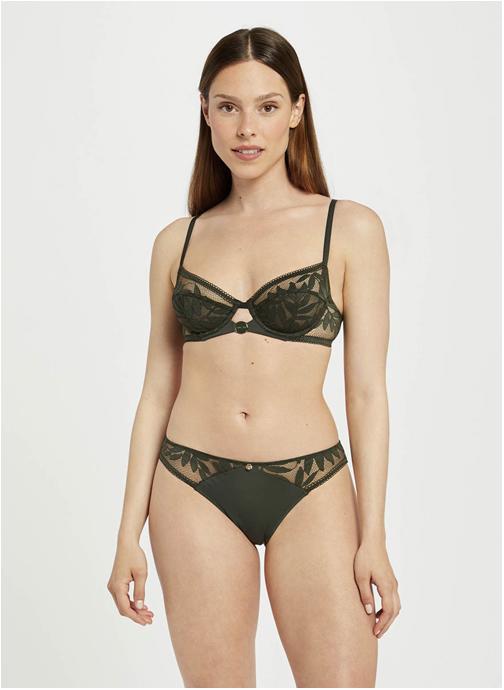 Morgan Culottes Slip kaki Lina femme vert